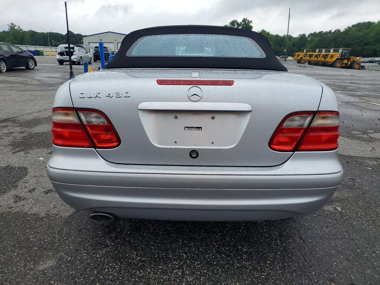 2001 Mercedes-benz Clk 430 Silver vin: WDBLK70G81T056523