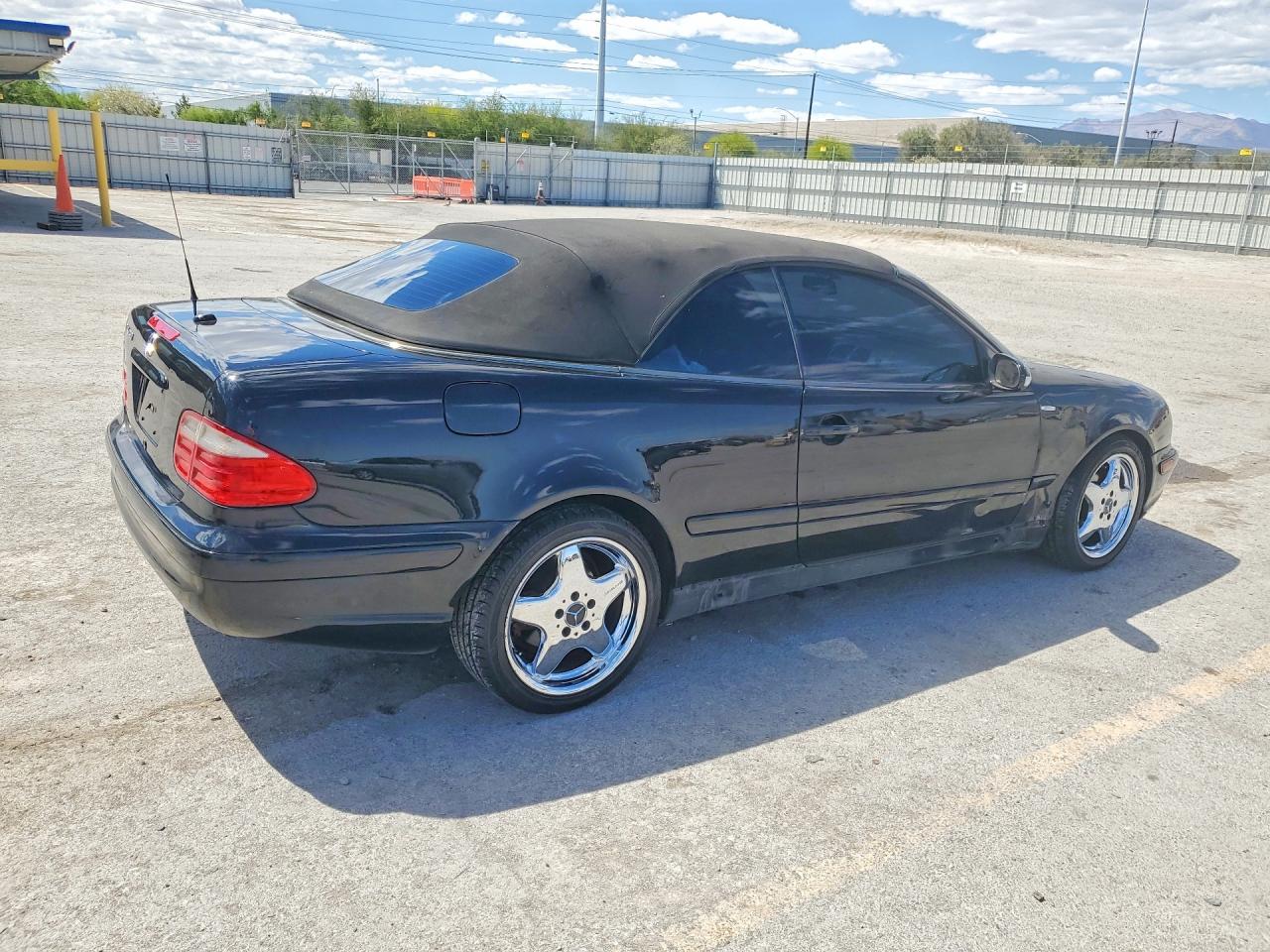 2002 Mercedes-benz Clk 430 Black vin: WDBLK70G82T109903