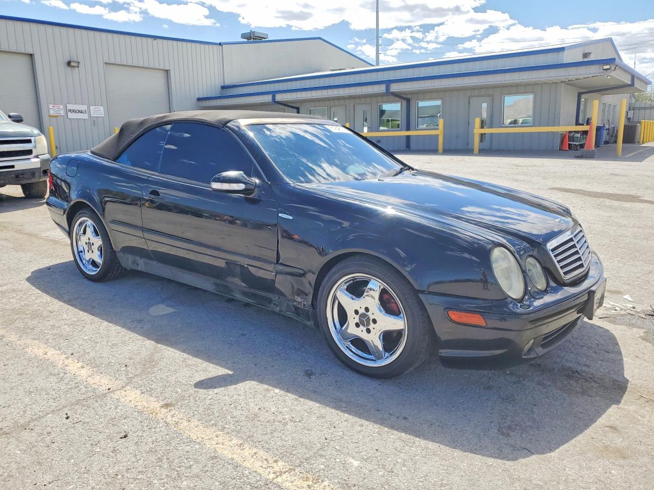 2002 Mercedes-benz Clk 430 Black vin: WDBLK70G82T109903