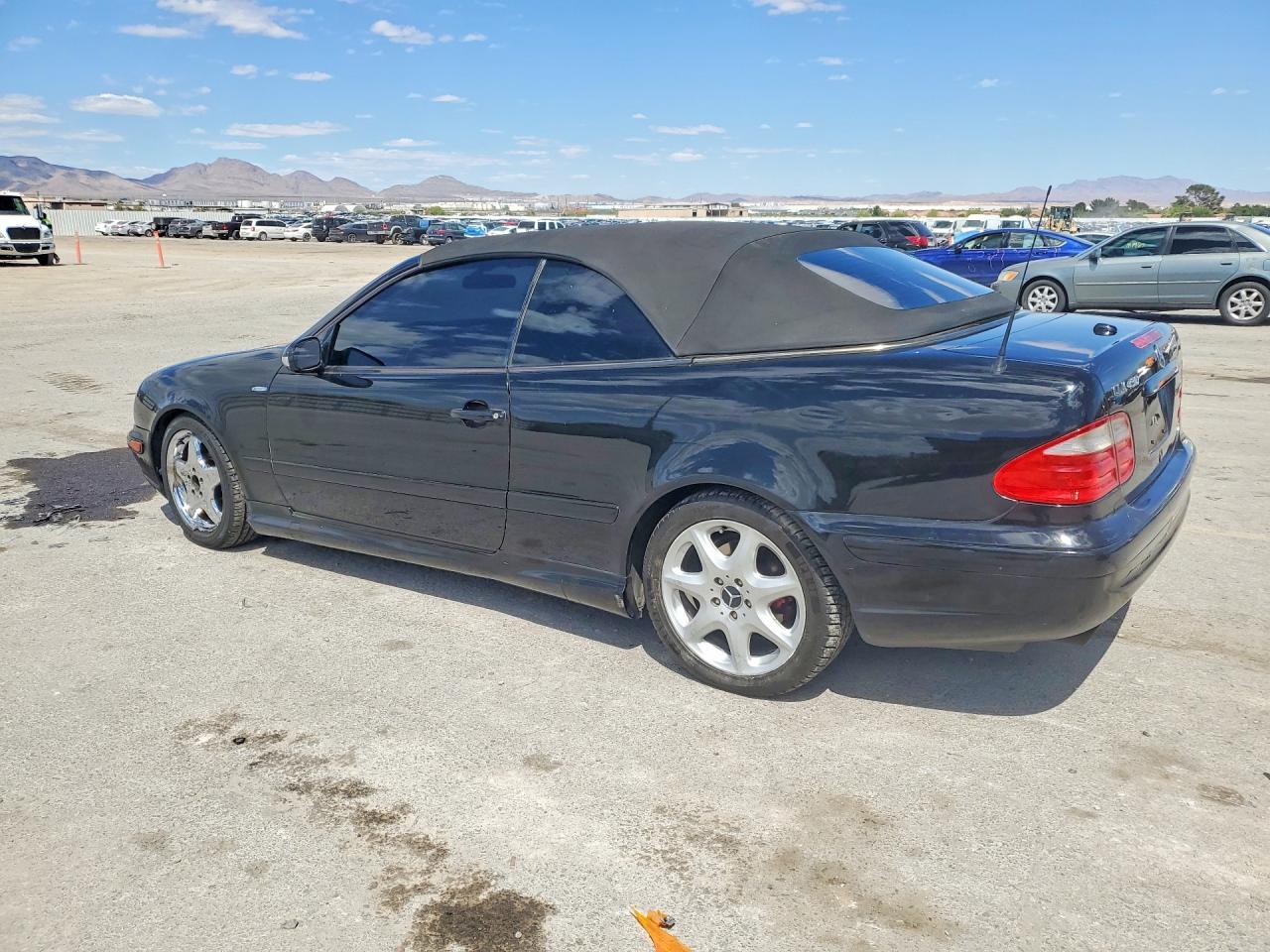 2002 Mercedes-benz Clk 430 Black vin: WDBLK70G82T109903