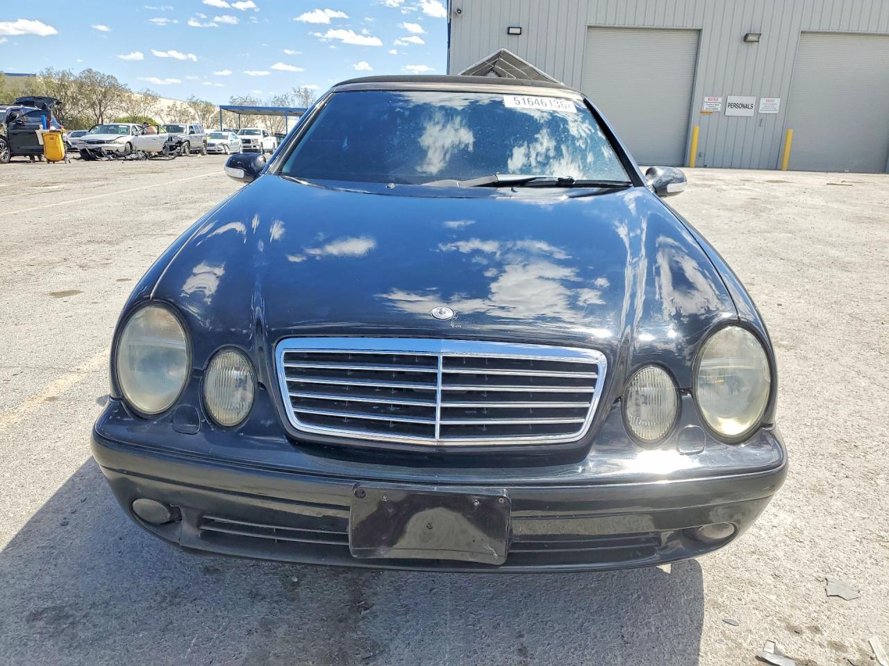 2002 Mercedes-benz Clk 430 Black vin: WDBLK70G82T109903
