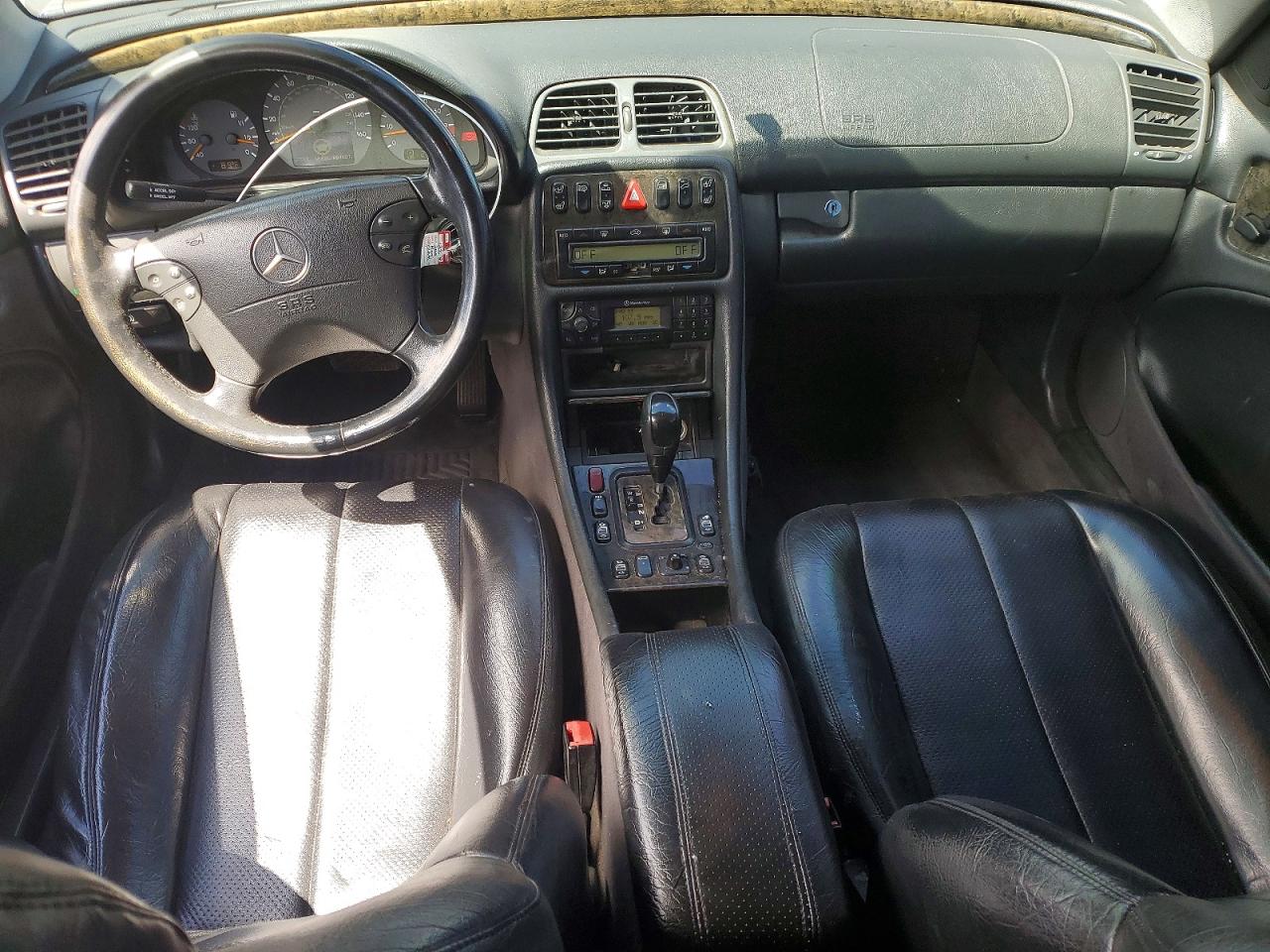 2002 Mercedes-benz Clk 430 Black vin: WDBLK70G82T109903