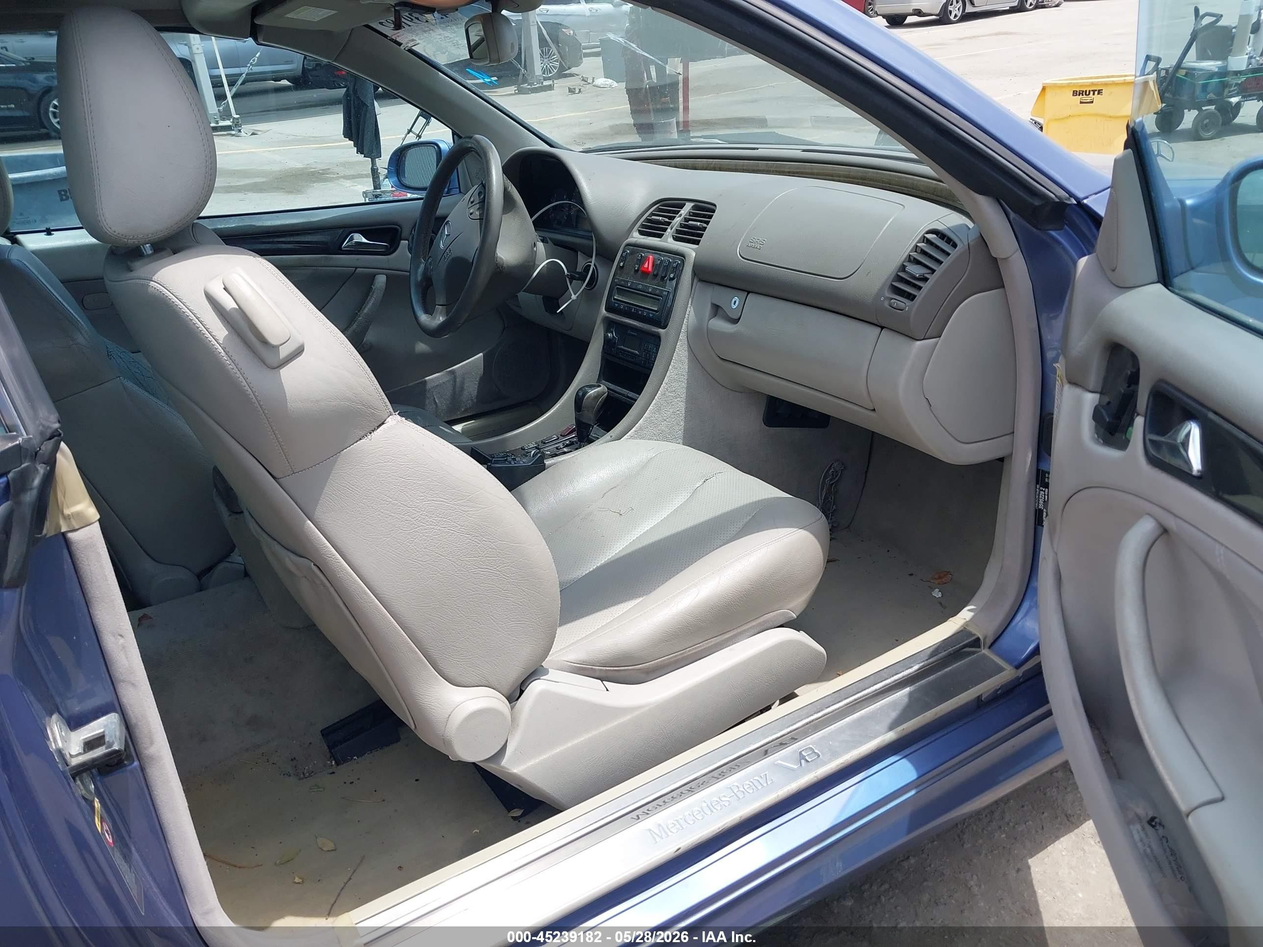 2002 Mercedes-benz Clk 430   Черный vin: WDBLK70G82T121078