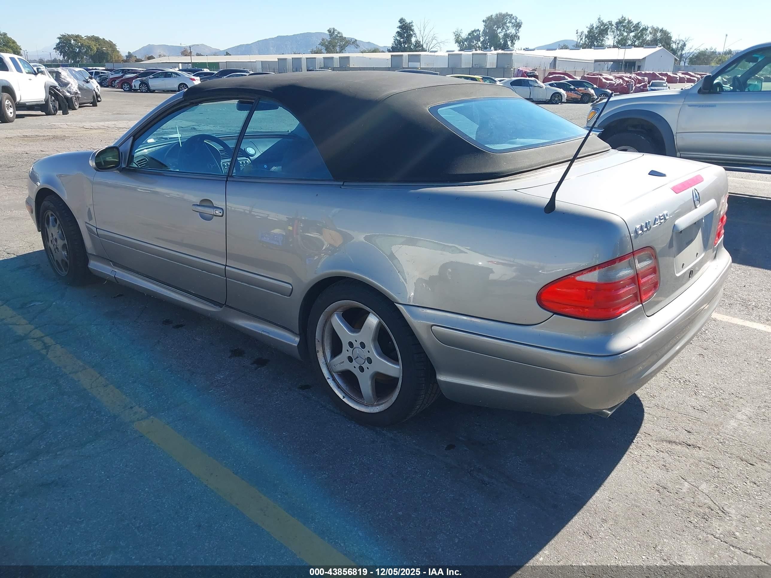 2003 Mercedes-benz Clk 430   Beige vin: WDBLK70G83T137556