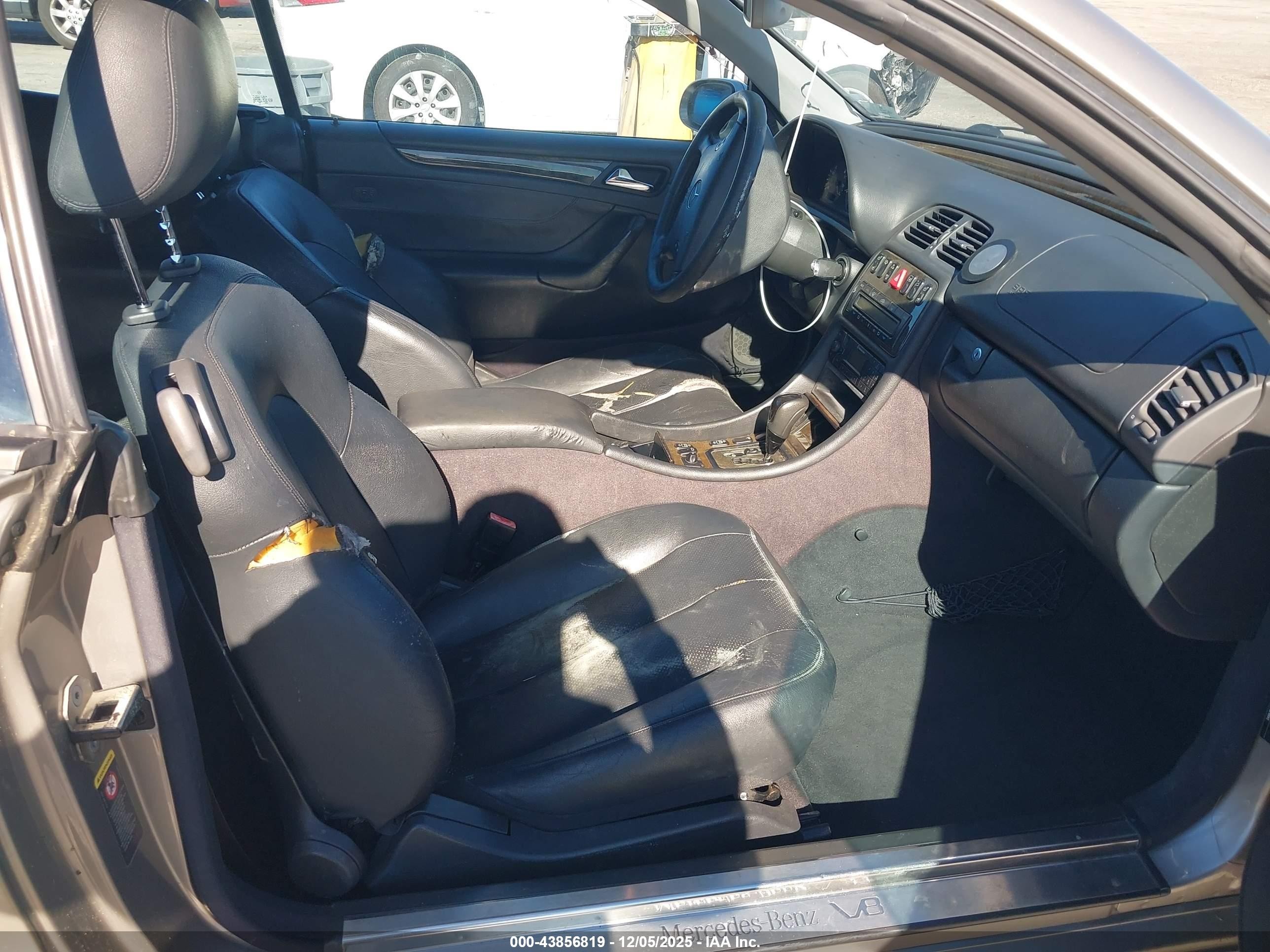 2003 Mercedes-benz Clk 430   Beige vin: WDBLK70G83T137556