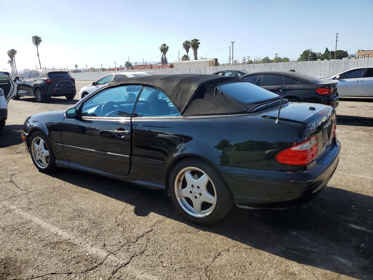 2000 Mercedes-benz Clk 430 Black vin: WDBLK70G8YT029932