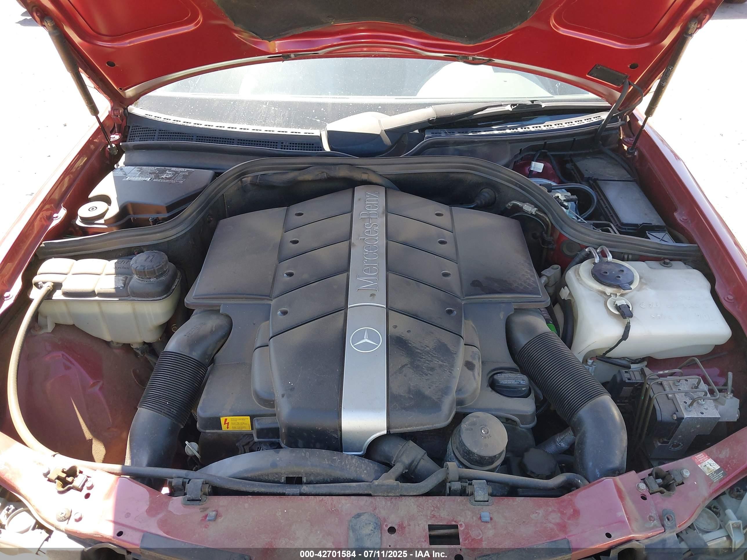 2000 Mercedes-benz Clk 430   Red vin: WDBLK70G8YT043197
