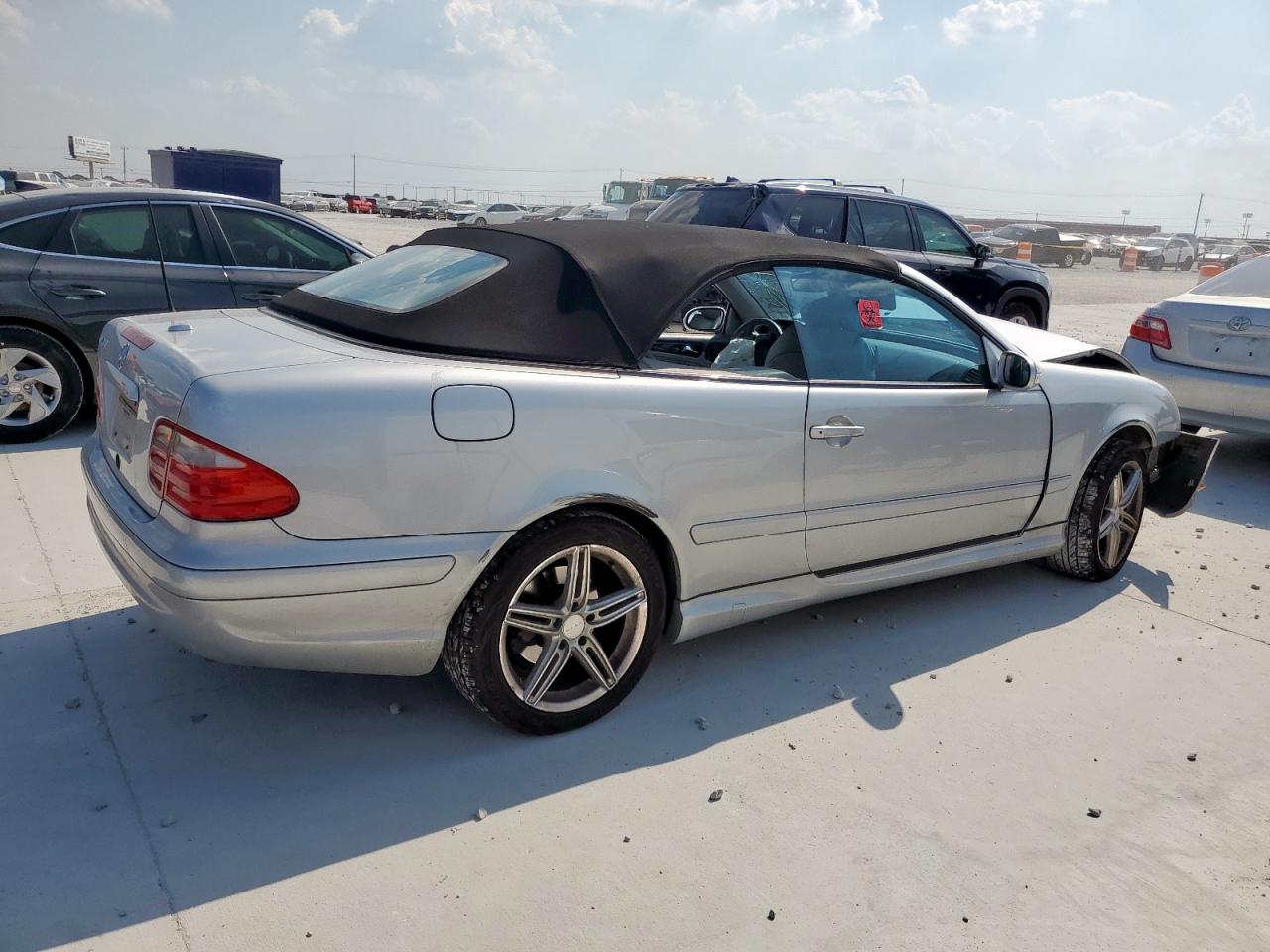 2002 Mercedes-benz Clk 430 Silver vin: WDBLK70G92T102569