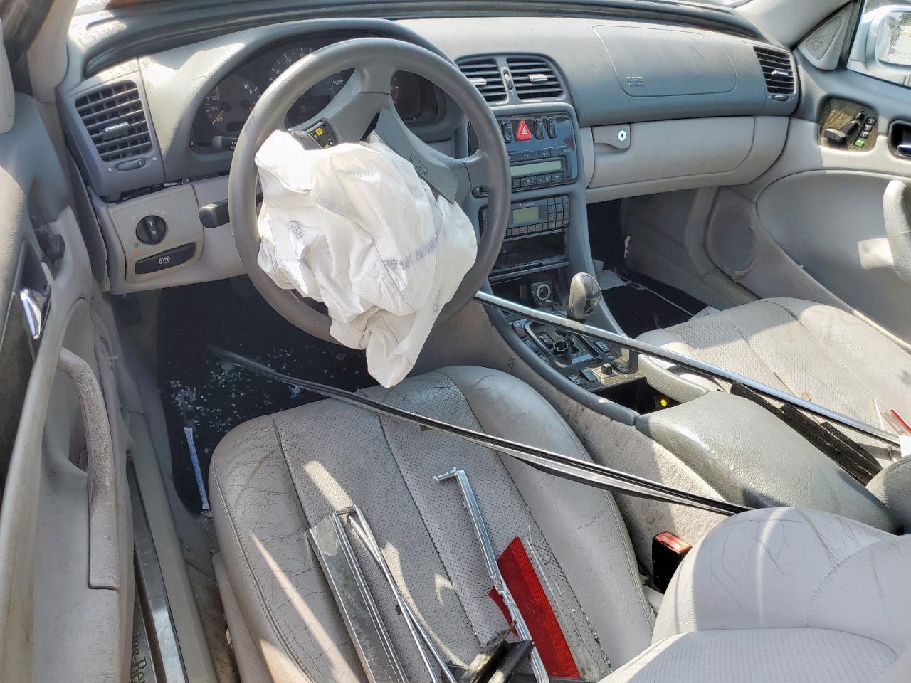 2002 Mercedes-benz Clk 430 Silver vin: WDBLK70G92T102569