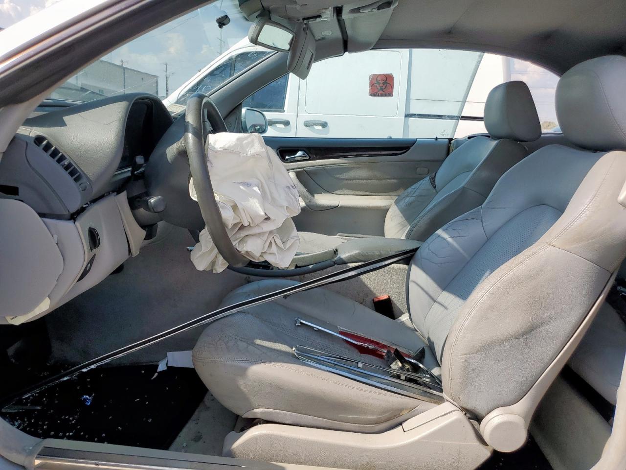 2002 Mercedes-benz Clk 430 Silver vin: WDBLK70G92T102569