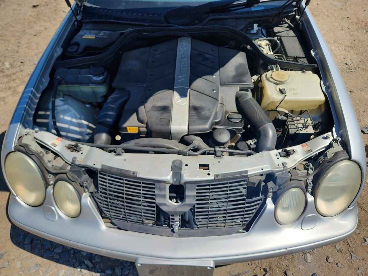 2002 Mercury Clk 430 Amg Silver vin: WDBLK70G92T108808