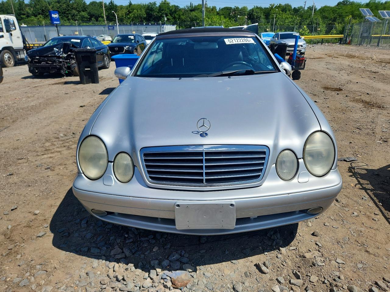 2002 Mercury Clk 430 Amg Silver vin: WDBLK70G92T108808