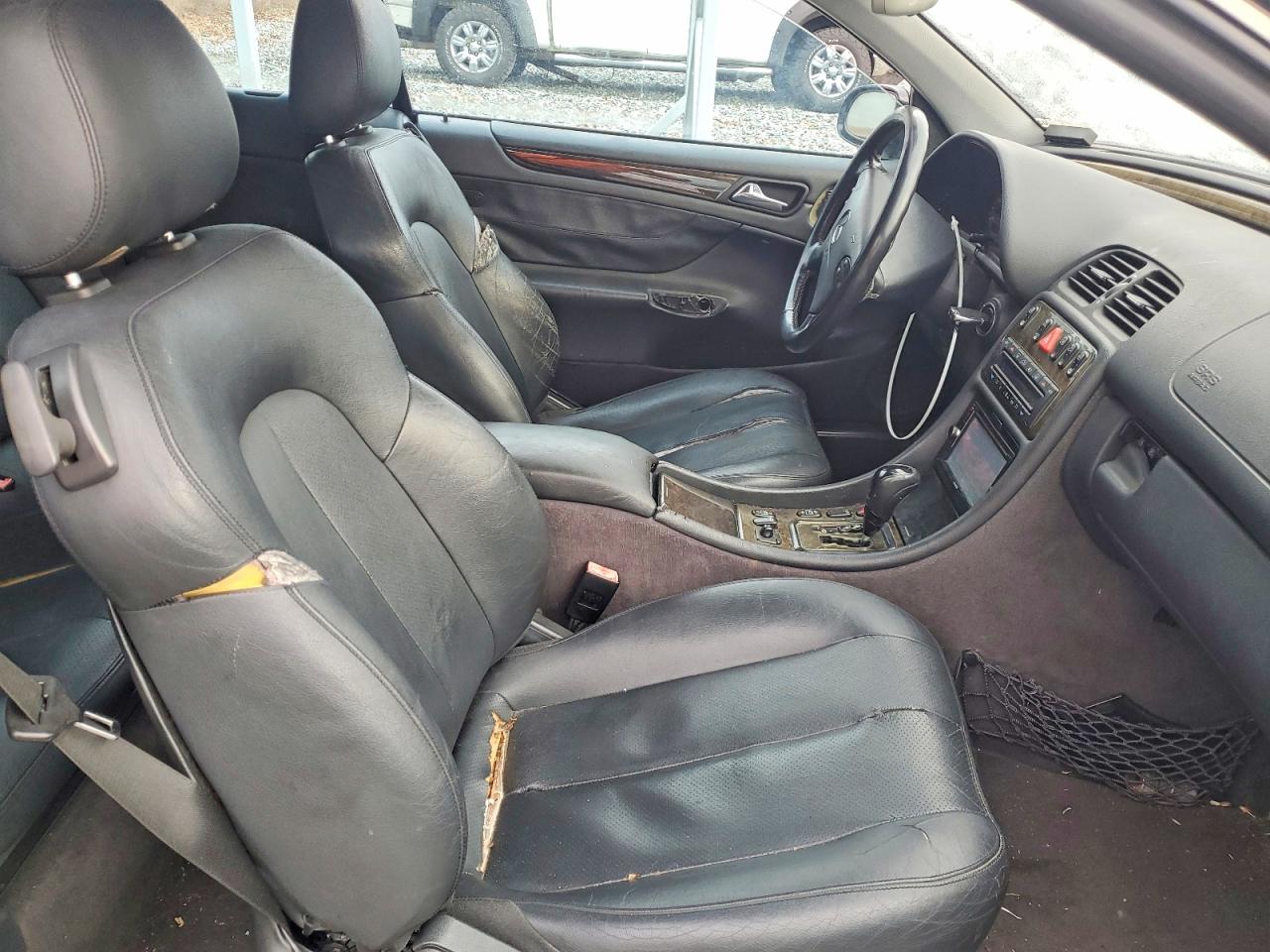 2002 Mercedes-benz Clk 430 Black vin: WDBLK70G92T125351