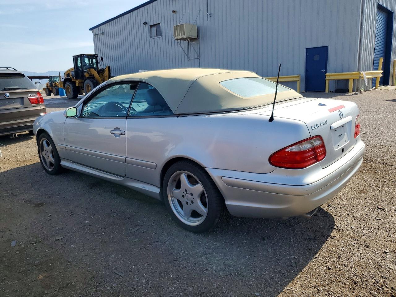 2001 Mercedes-benz Clk 430 Silver vin: WDBLK70GX1T056443
