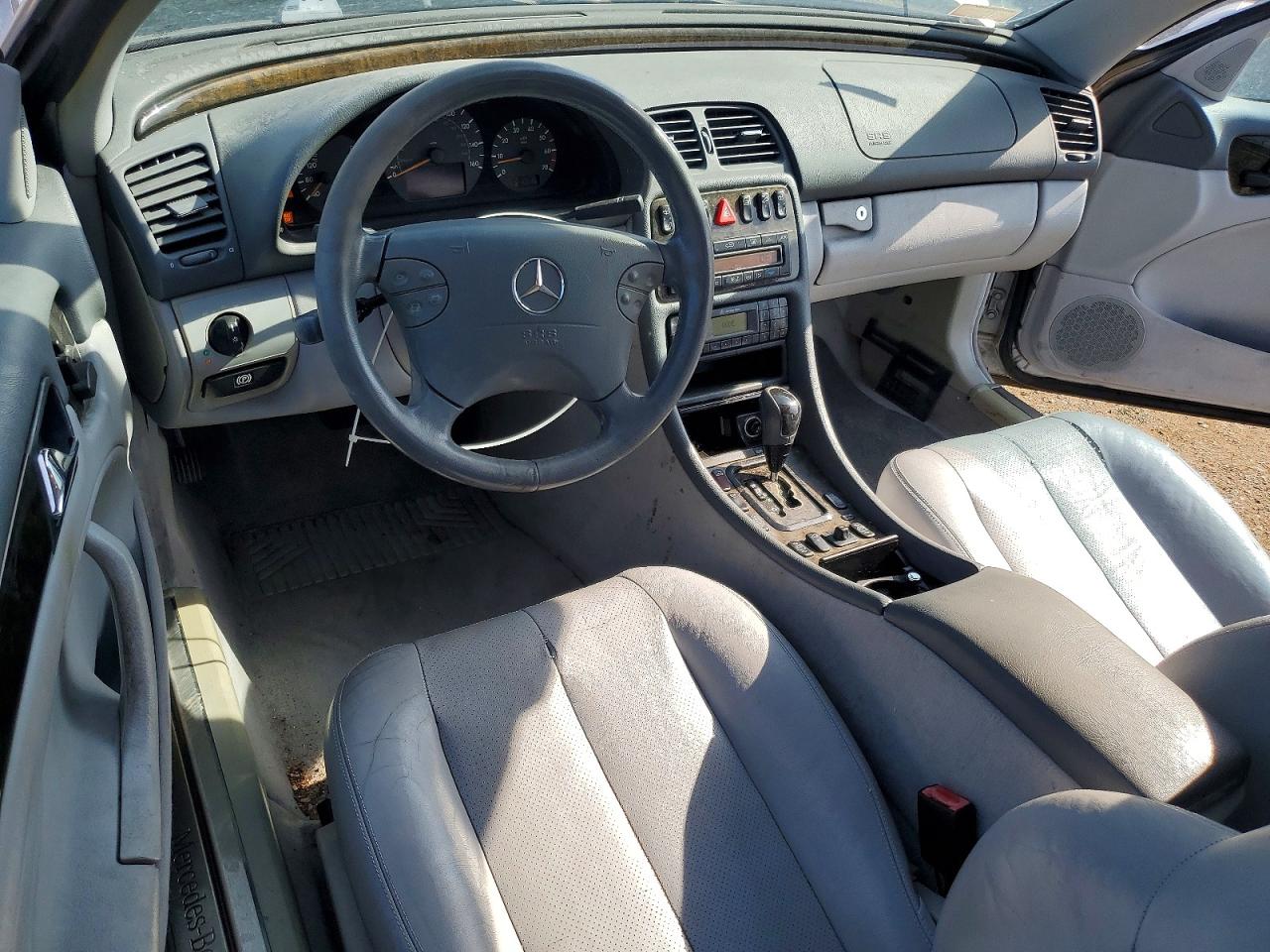 2001 Mercedes-benz Clk 430 Silver vin: WDBLK70GX1T056443