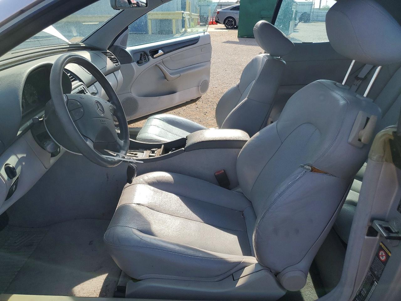 2001 Mercedes-benz Clk 430 Silver vin: WDBLK70GX1T056443