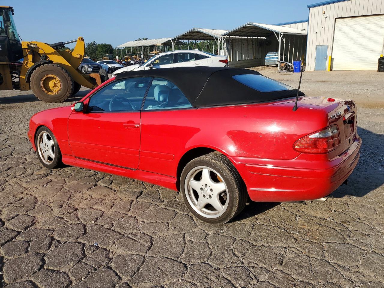 2001 Mercedes-benz Clk 430 Red vin: WDBLK70GX1T065756