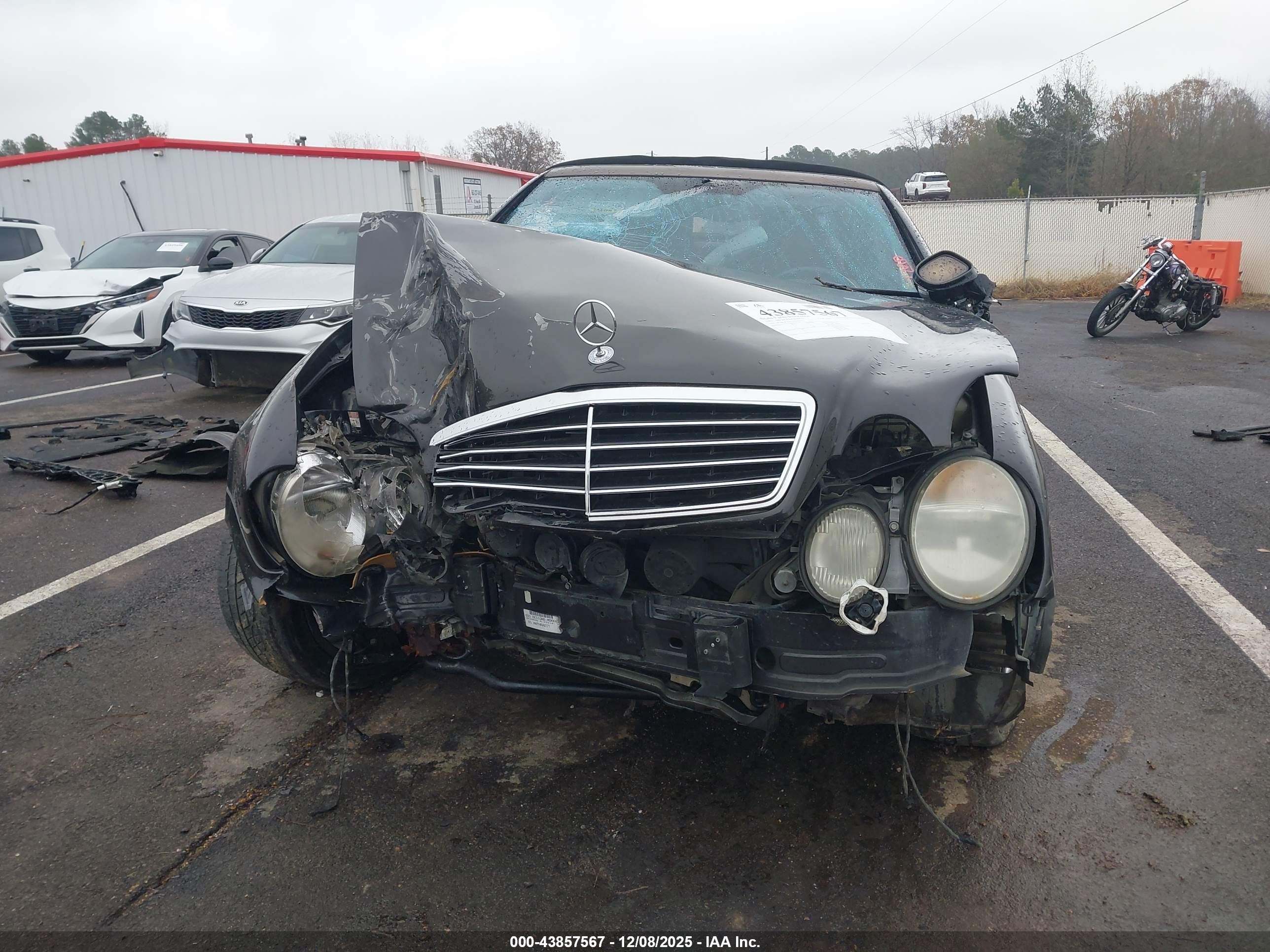 2003 Mercedes-benz Clk 430   Black vin: WDBLK70GX3T141575