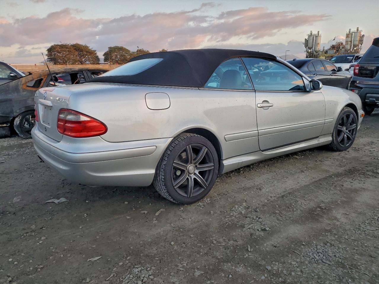 2002 Mercedes-benz Clk 55 Amg Silver vin: WDBLK74G62T103012