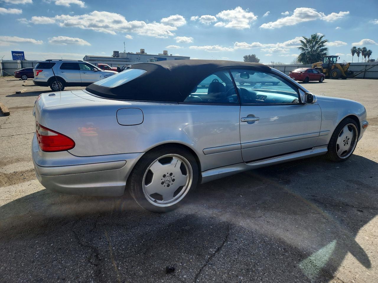 2002 Mercedes-benz Clk 55 Amg Silver vin: WDBLK74G72T115976