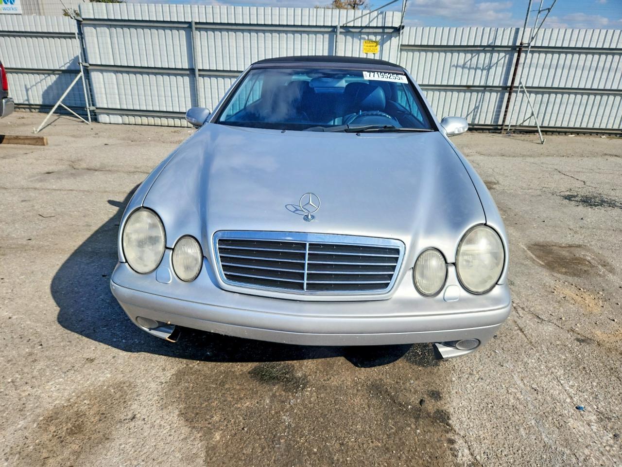 2002 Mercedes-benz Clk 55 Amg Silver vin: WDBLK74G72T115976