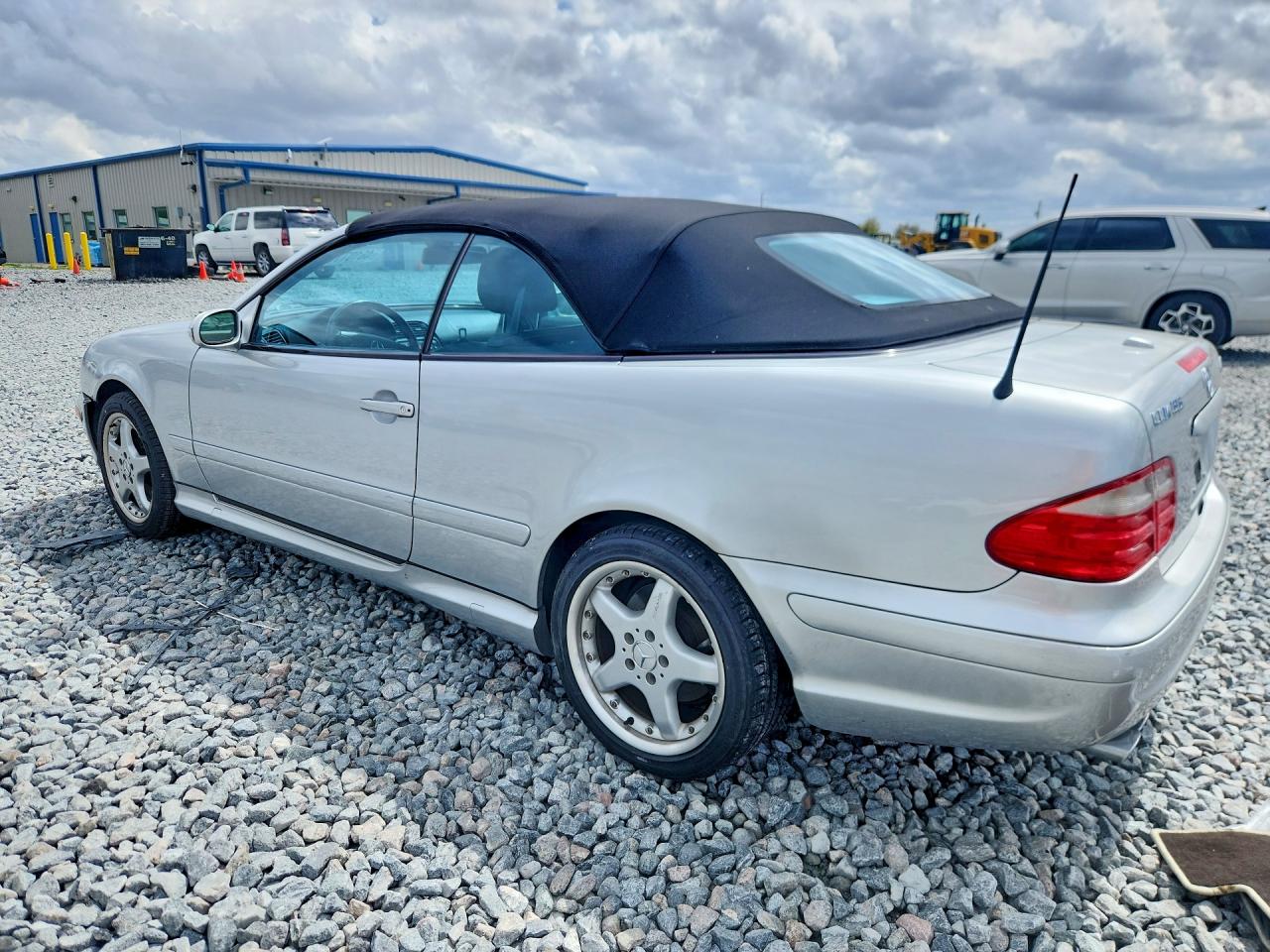 2002 Mercedes-benz Clk 55 Amg Silver vin: WDBLK74G82T101262
