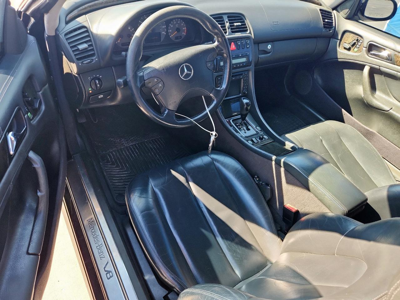 2002 Mercedes-benz Clk 55 Amg Black vin: WDBLK74G92T111587