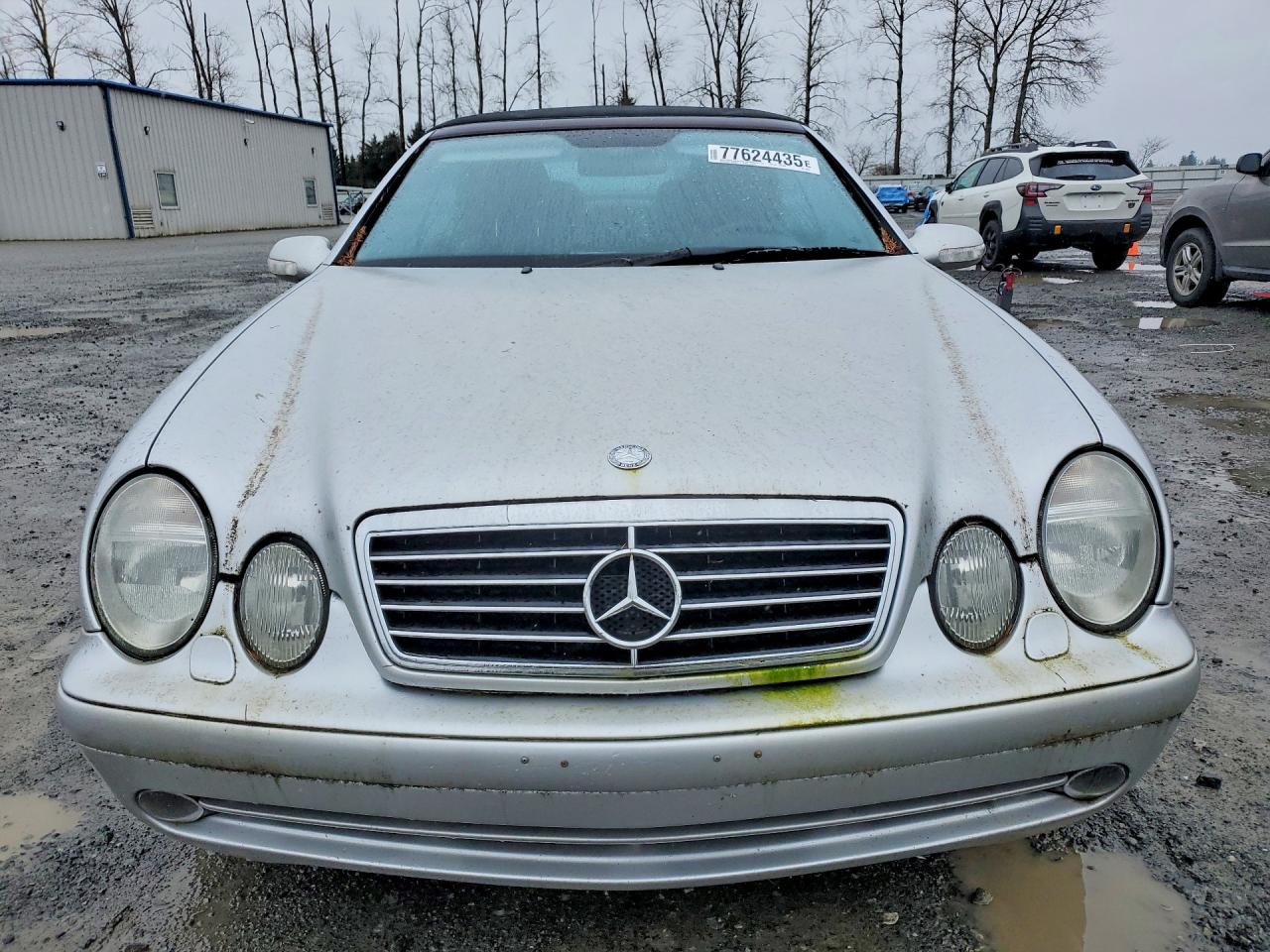 2002 Mercedes-benz Clk 55 Amg Серебряный vin: WDBLK74GX2T102297