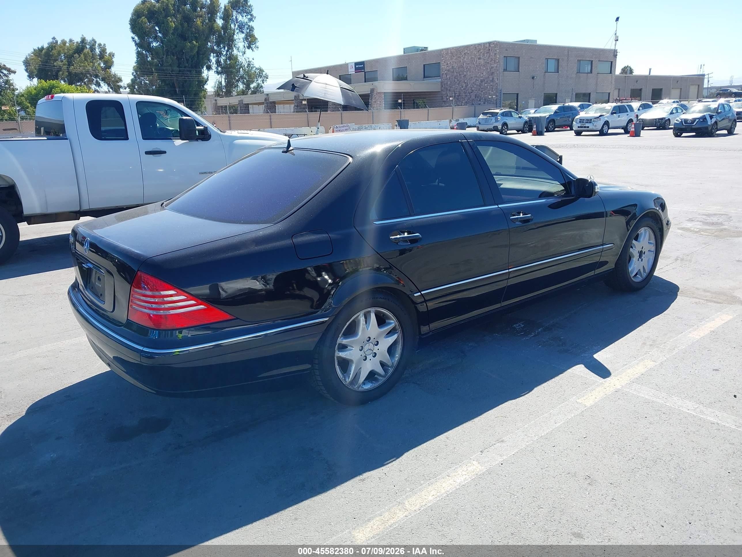 2006 Mercedes-benz S 350   Black vin: WDBNF67J06A465725