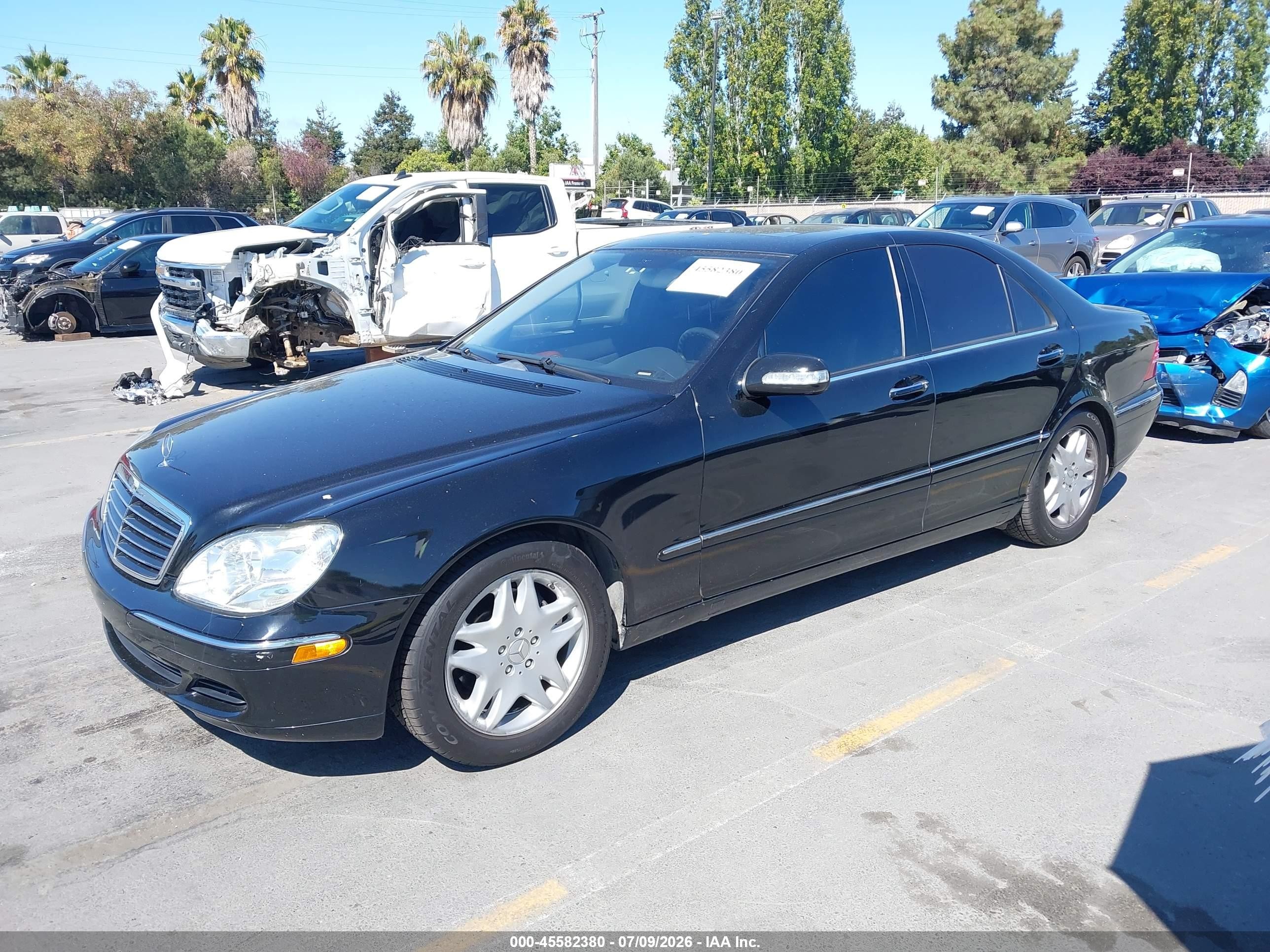 2006 Mercedes-benz S 350   Black vin: WDBNF67J06A465725
