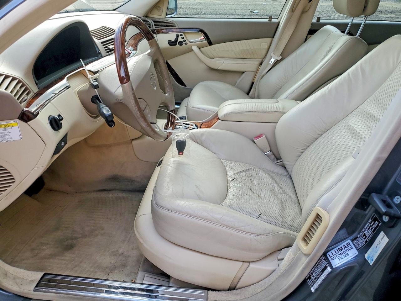 2006 Mercedes-benz S 350 Gray vin: WDBNF67J06A483559