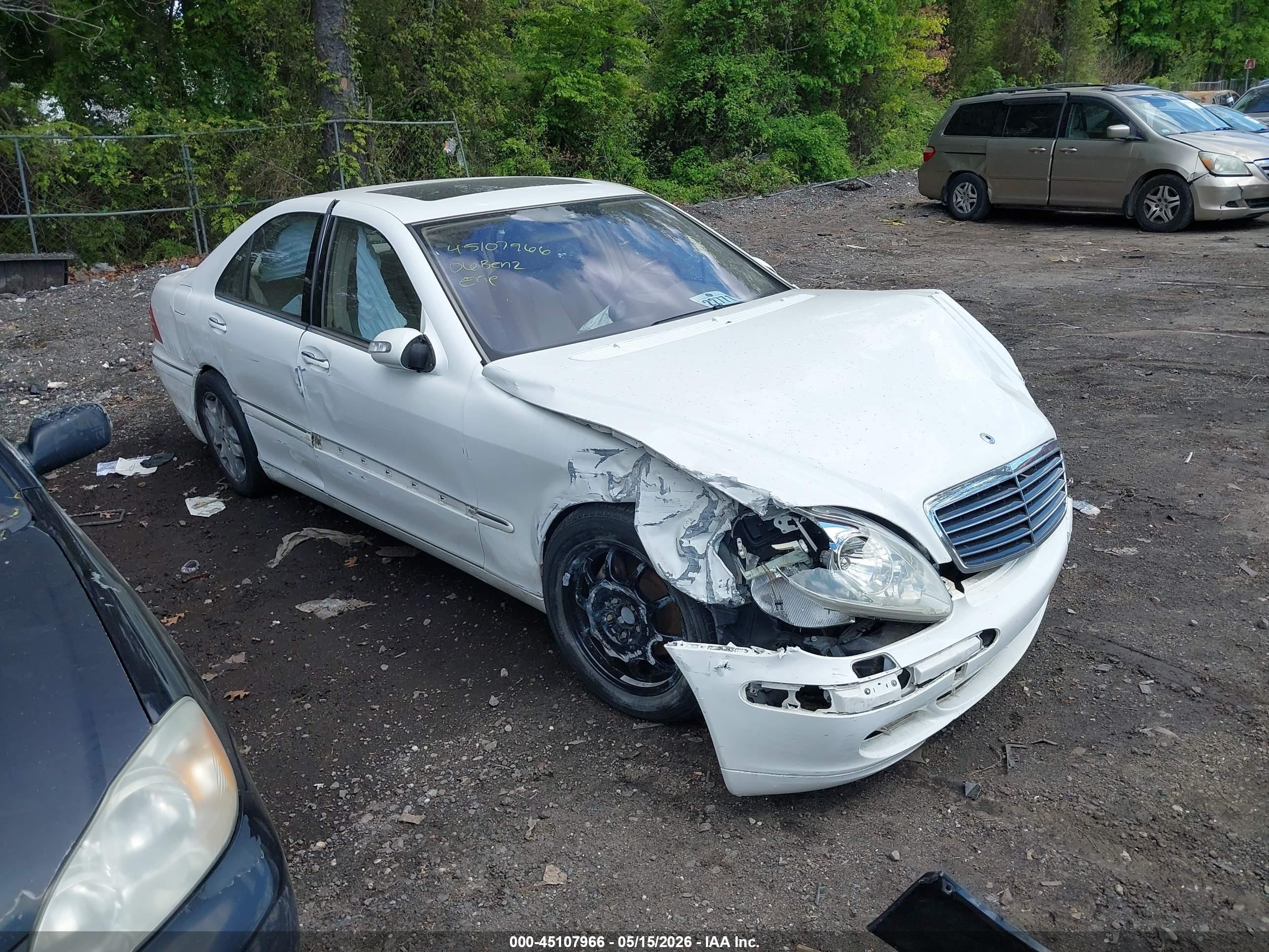 2006 Mercedes-benz S 350   White vin: WDBNF67J56A477773