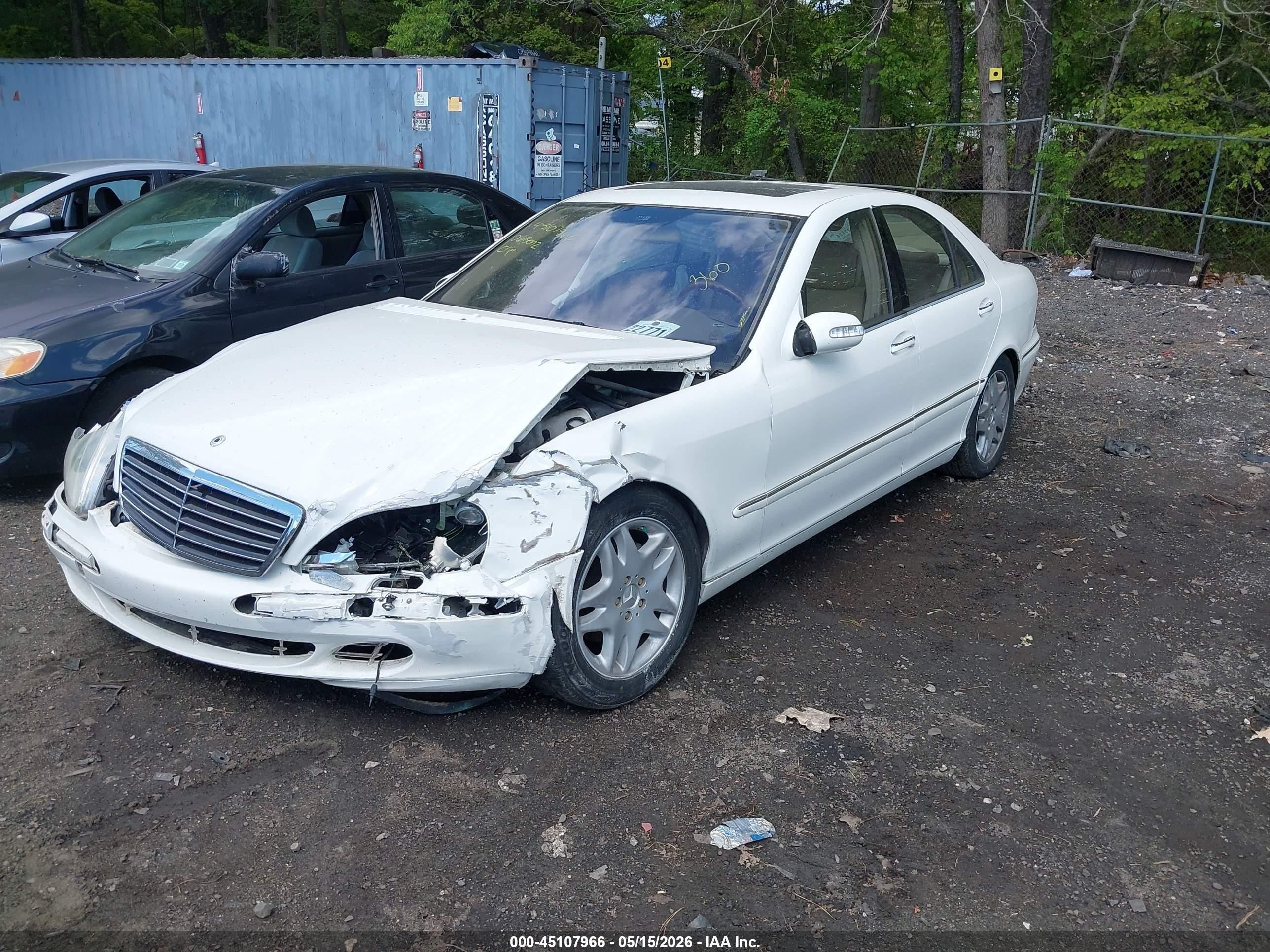 2006 Mercedes-benz S 350   Белый vin: WDBNF67J56A477773