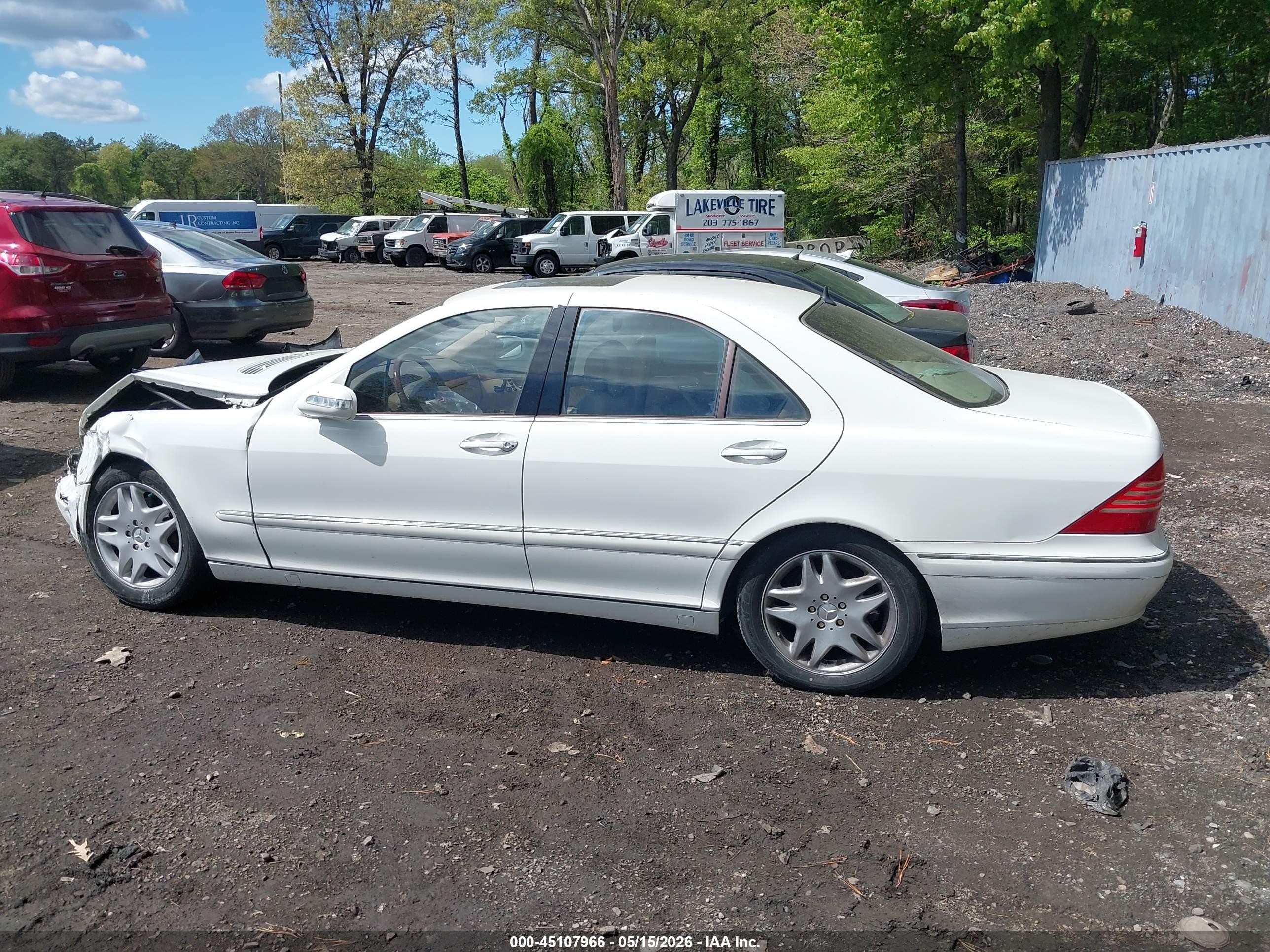 2006 Mercedes-benz S 350   Белый vin: WDBNF67J56A477773