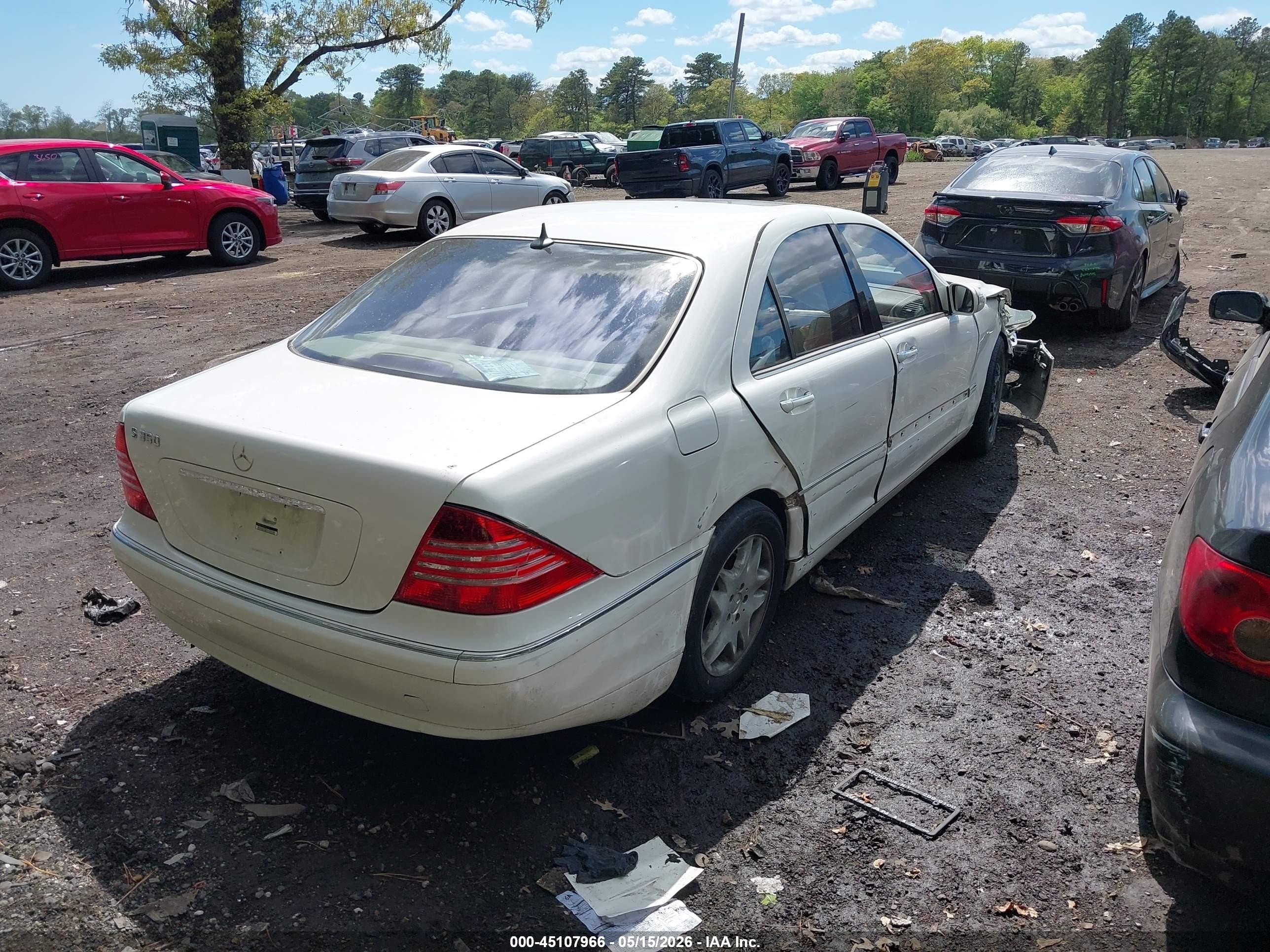 2006 Mercedes-benz S 350   Белый vin: WDBNF67J56A477773