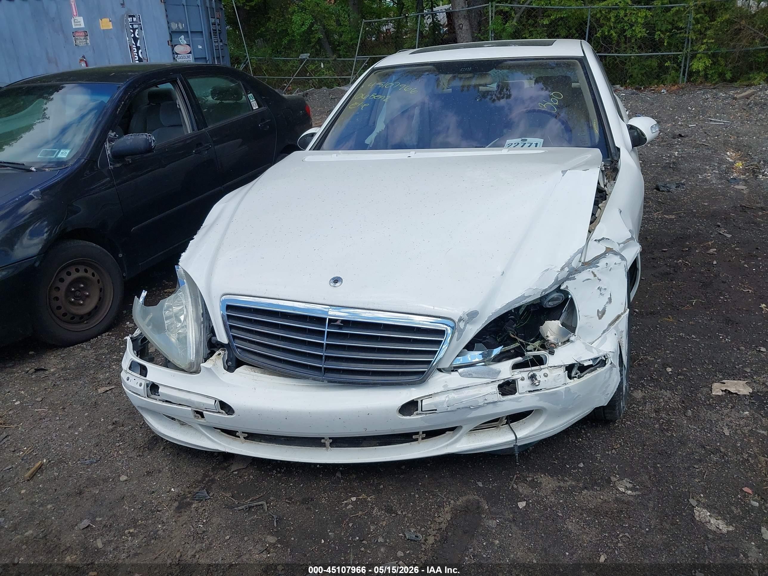 2006 Mercedes-benz S 350   Белый vin: WDBNF67J56A477773