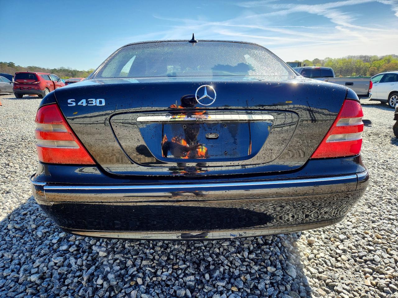 2002 Mercedes-benz S 430 Black vin: WDBNG70J02A281912