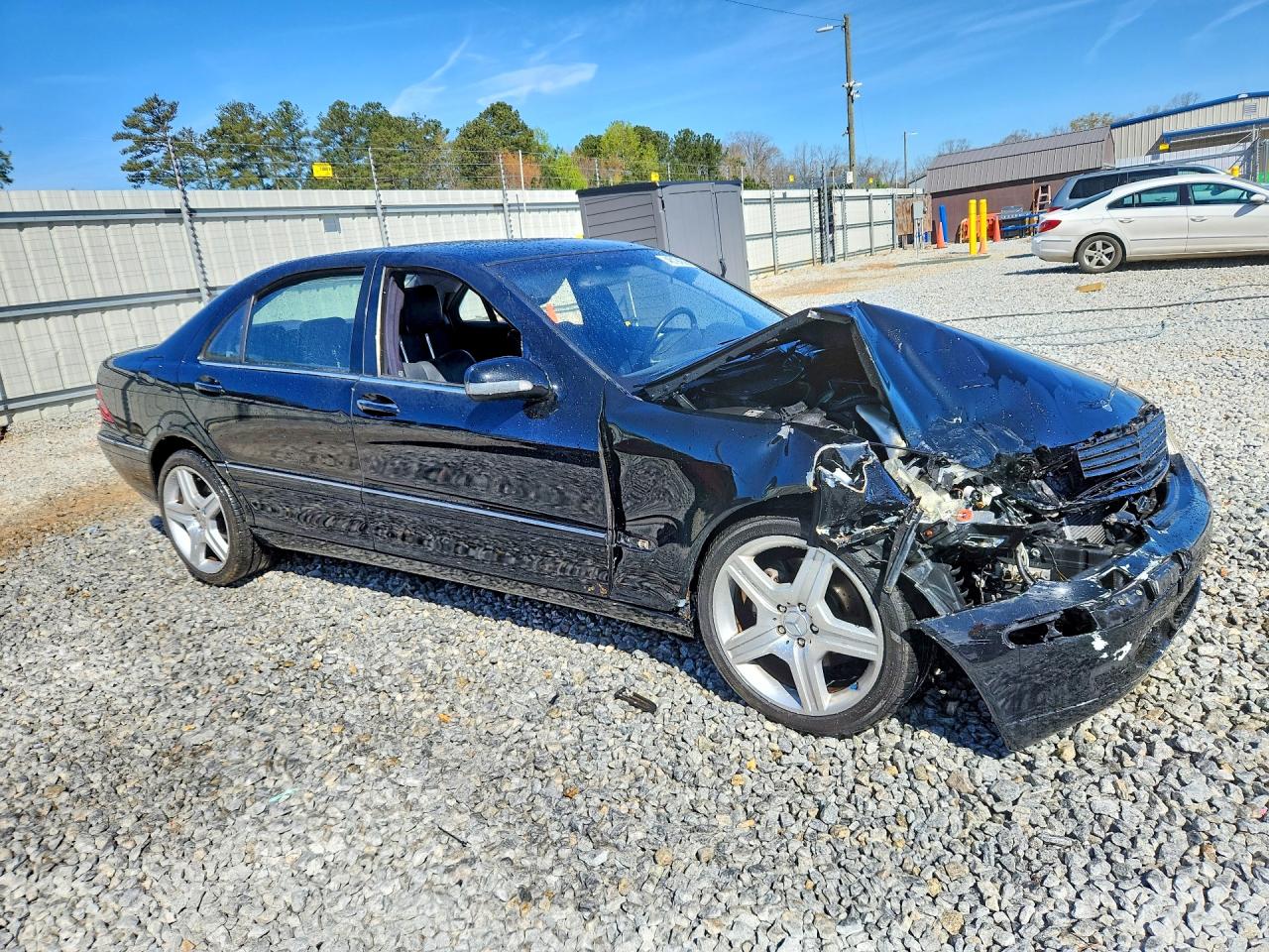 2002 Mercedes-benz S 430 Black vin: WDBNG70J02A281912