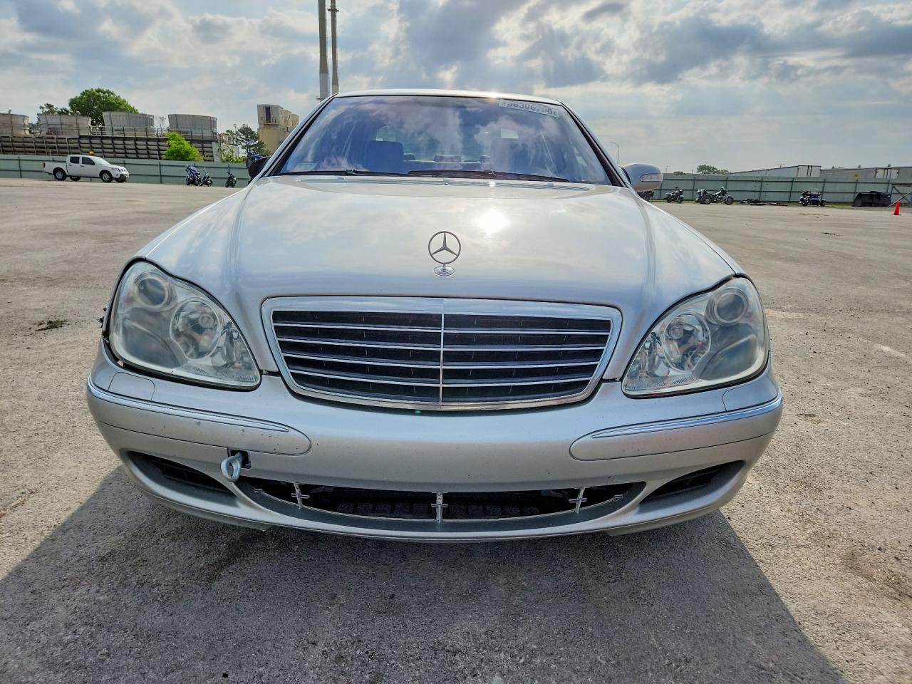 2003 Mercedes-benz S 430 Silver vin: WDBNG70J03A344900