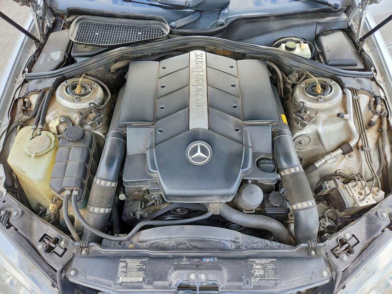 2003 Mercedes-benz S 430 Silver vin: WDBNG70J03A344900