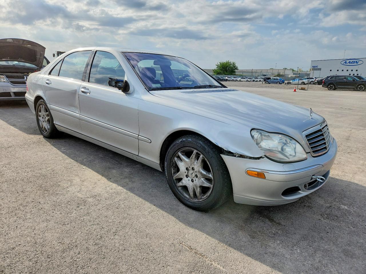 2003 Mercedes-benz S 430 Silver vin: WDBNG70J03A344900