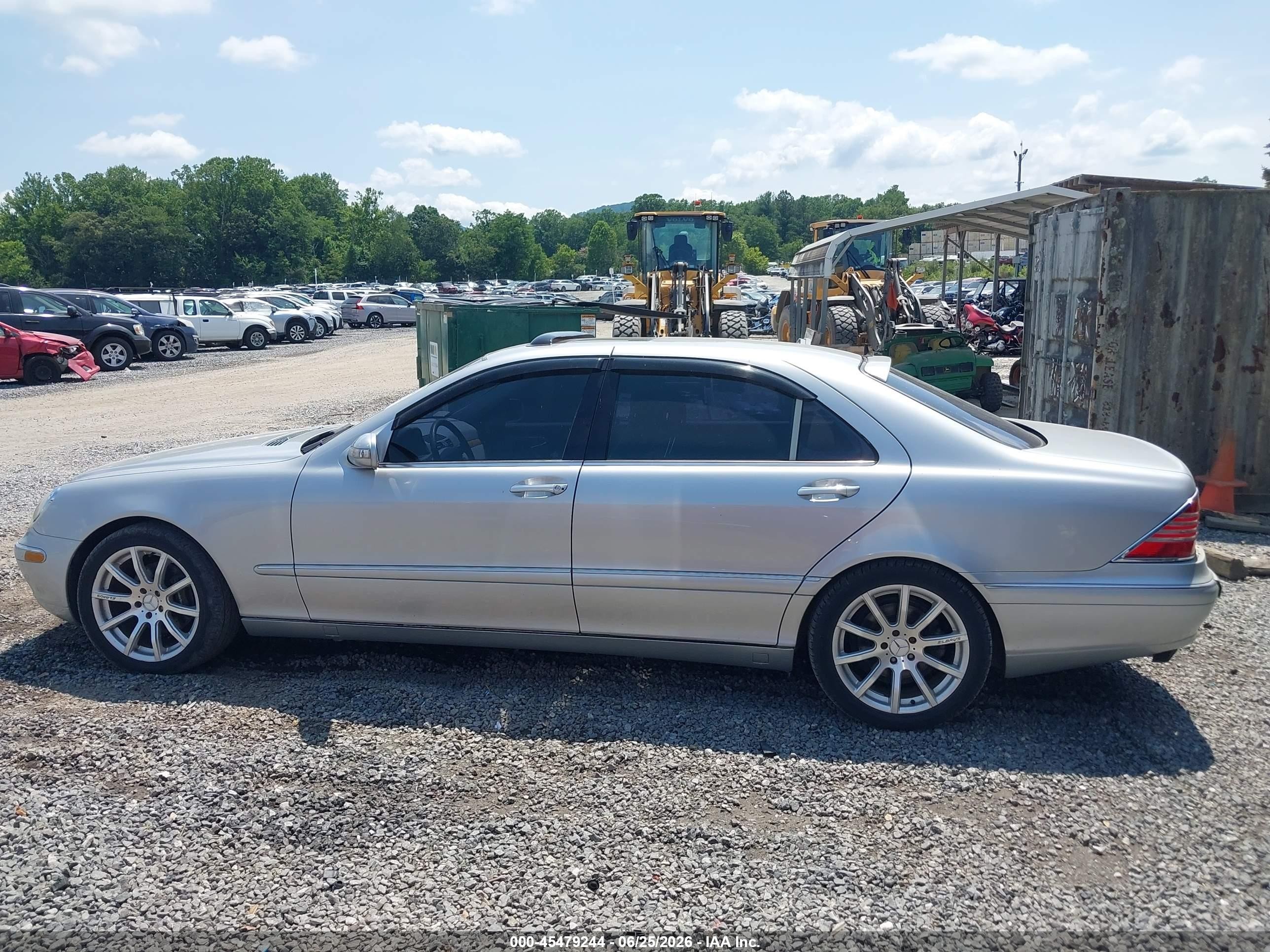 2003 Mercedes-benz S 430   Silver vin: WDBNG70J03A364130