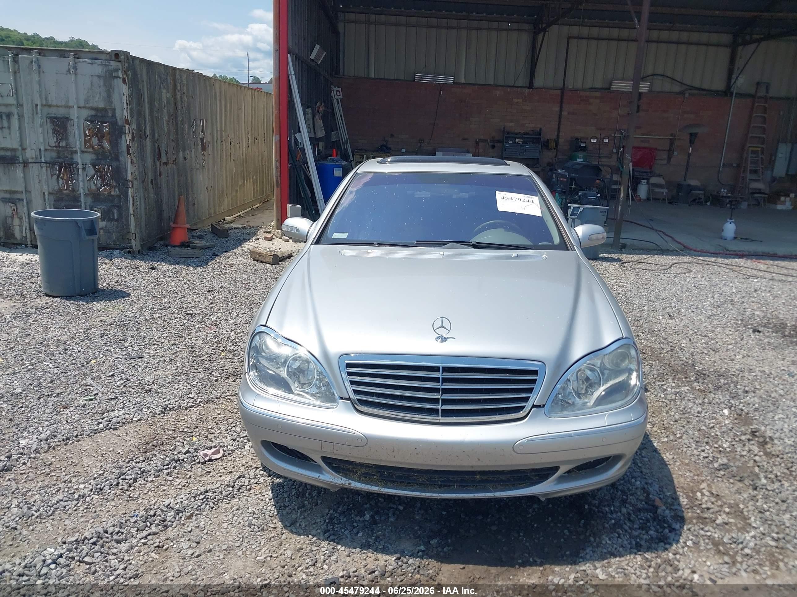 2003 Mercedes-benz S 430   Silver vin: WDBNG70J03A364130