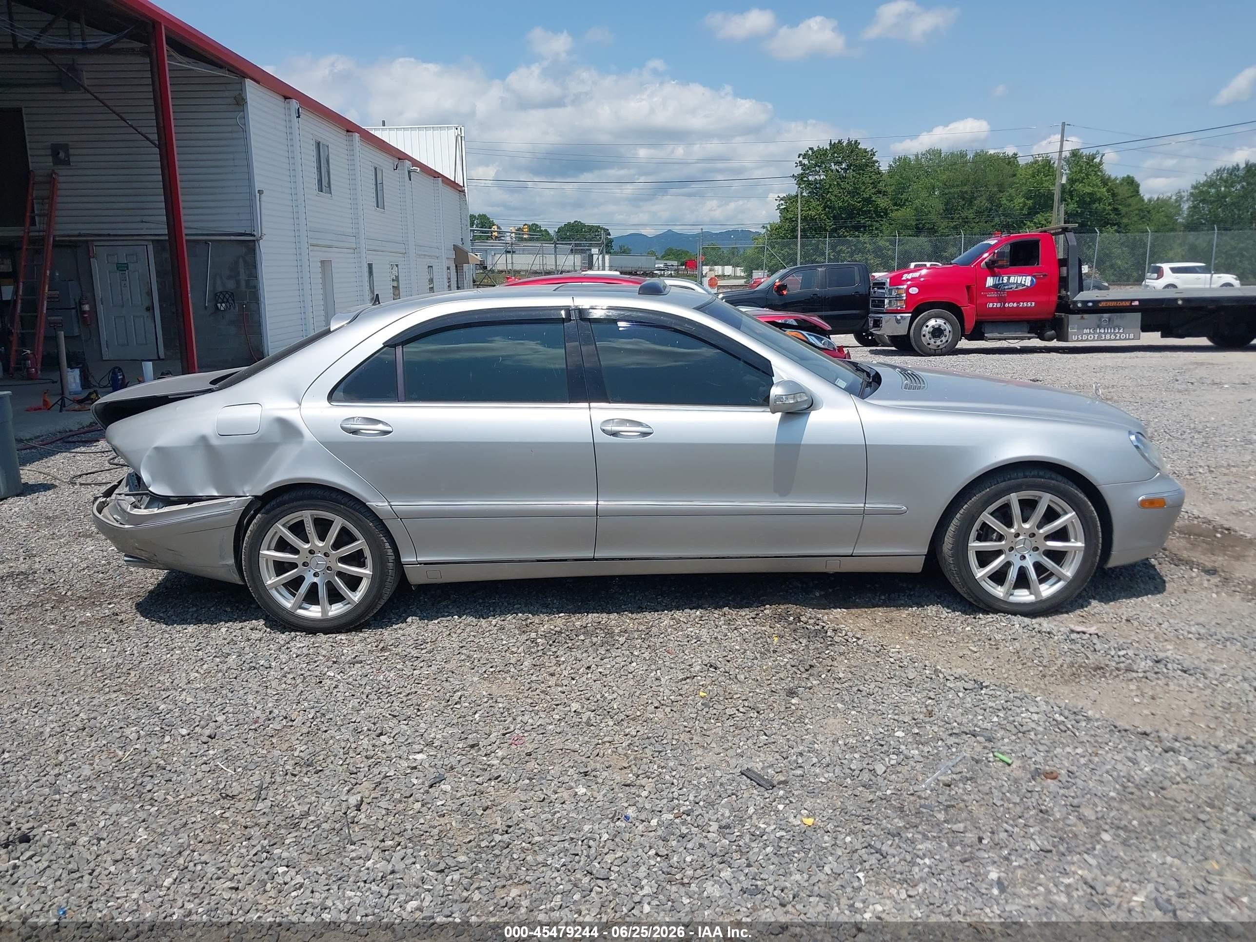 2003 Mercedes-benz S 430   Silver vin: WDBNG70J03A364130