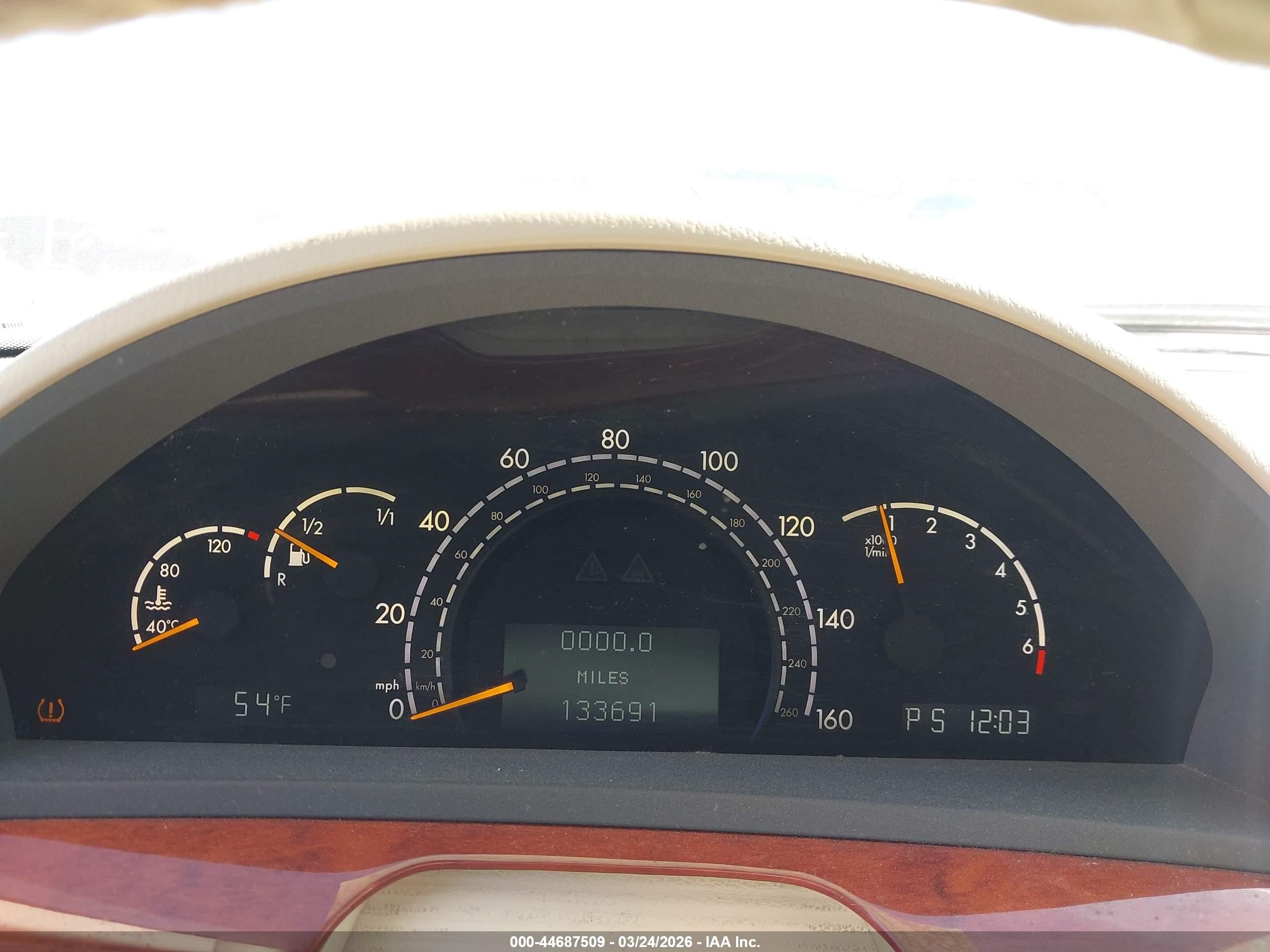 2006 Mercedes-benz S 430   Золотой vin: WDBNG70J06A476656