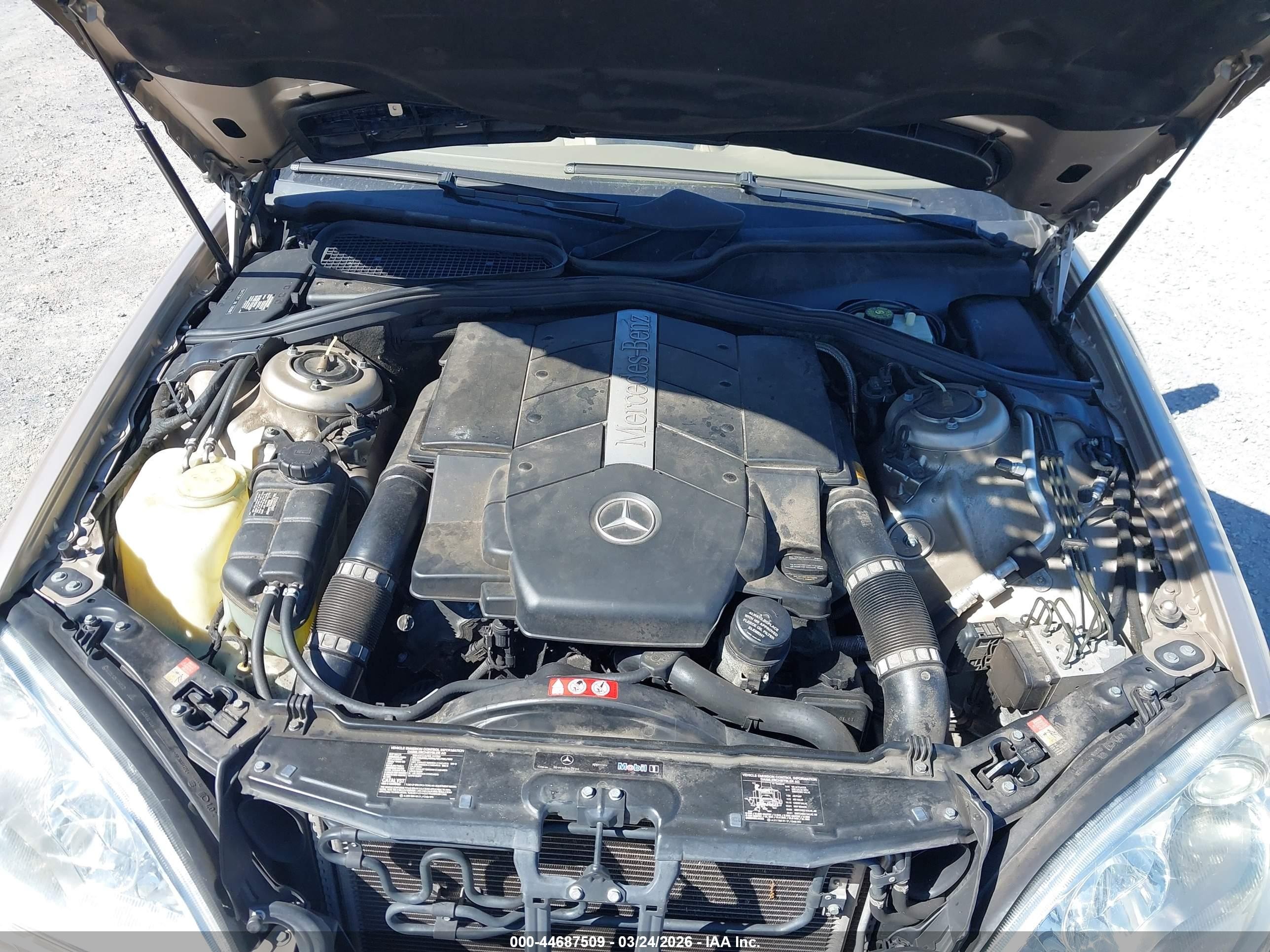 2006 Mercedes-benz S 430   Золотой vin: WDBNG70J06A476656