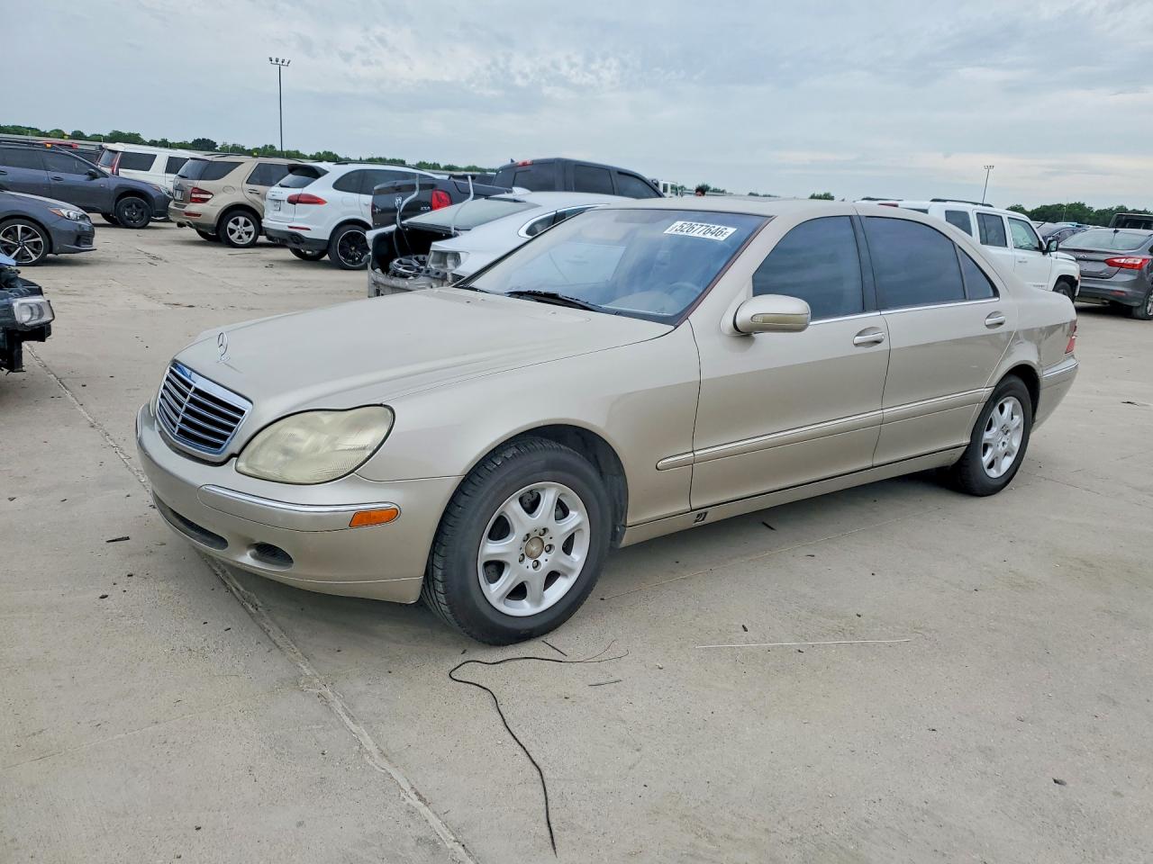 2000 Mercedes-benz S 430 Beige vin: WDBNG70J0YA023656
