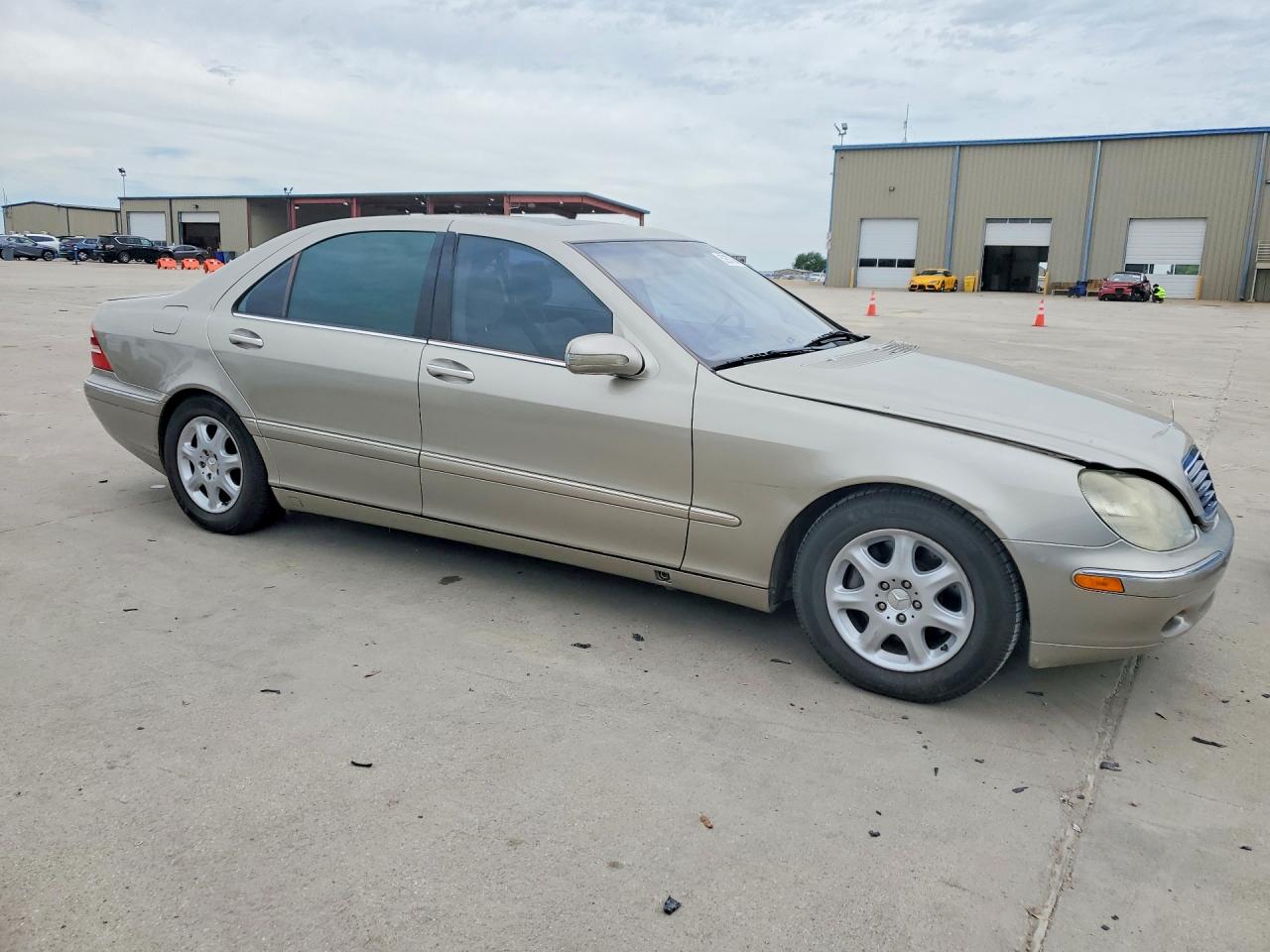 2000 Mercedes-benz S 430 Бежевый vin: WDBNG70J0YA023656