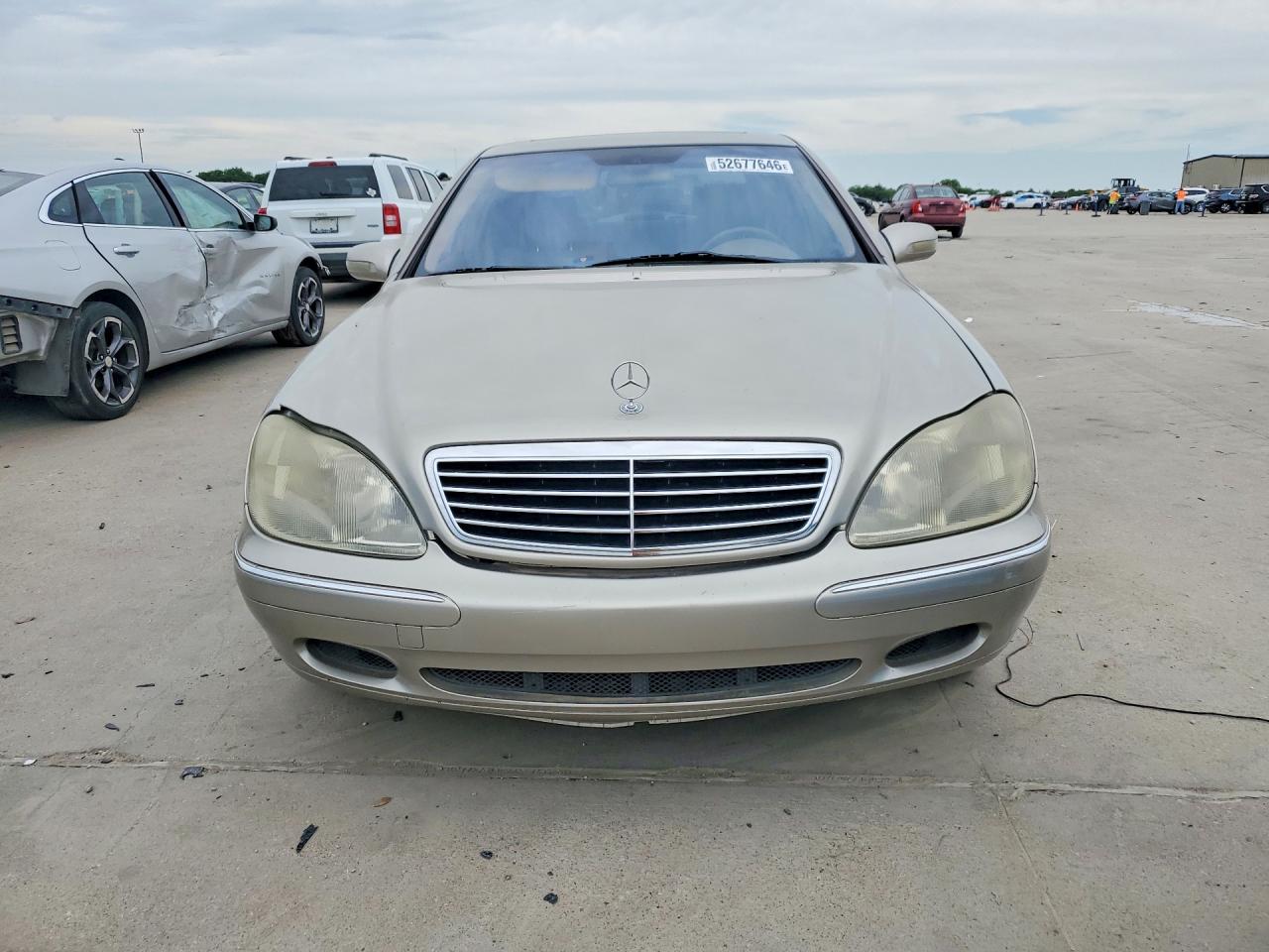 2000 Mercedes-benz S 430 Бежевый vin: WDBNG70J0YA023656