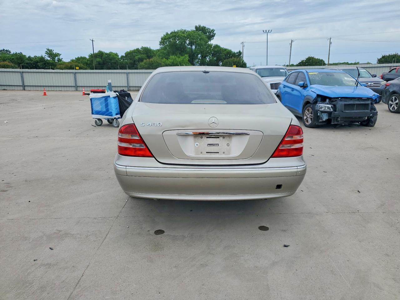 2000 Mercedes-benz S 430 Бежевый vin: WDBNG70J0YA023656